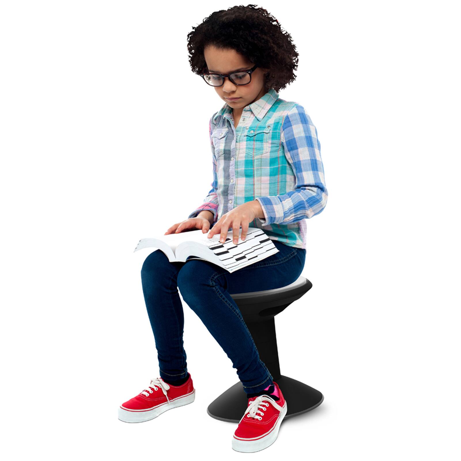 Storex Adjustable Wiggle Stool