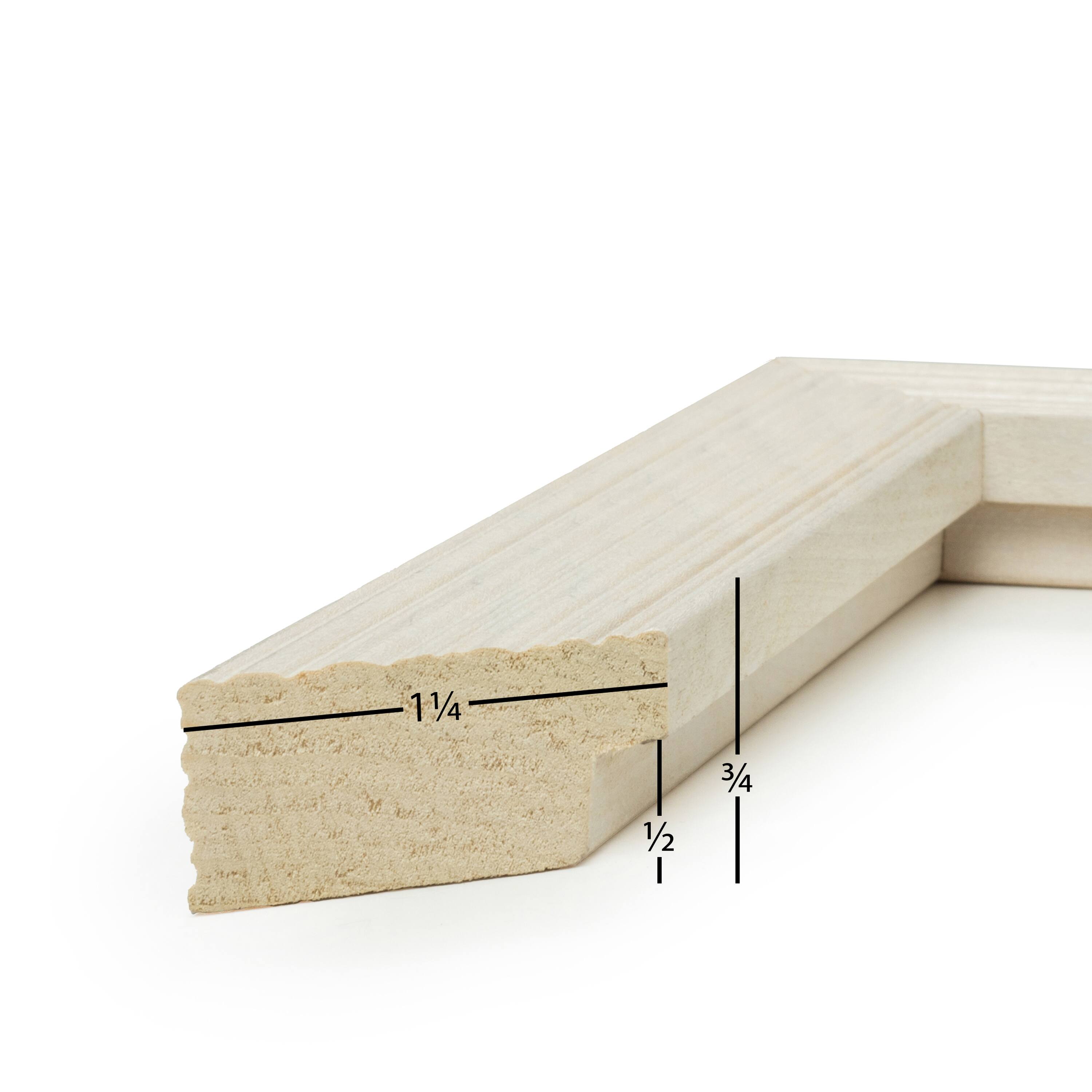 Frame USA Timber White Single Image Picture Frame