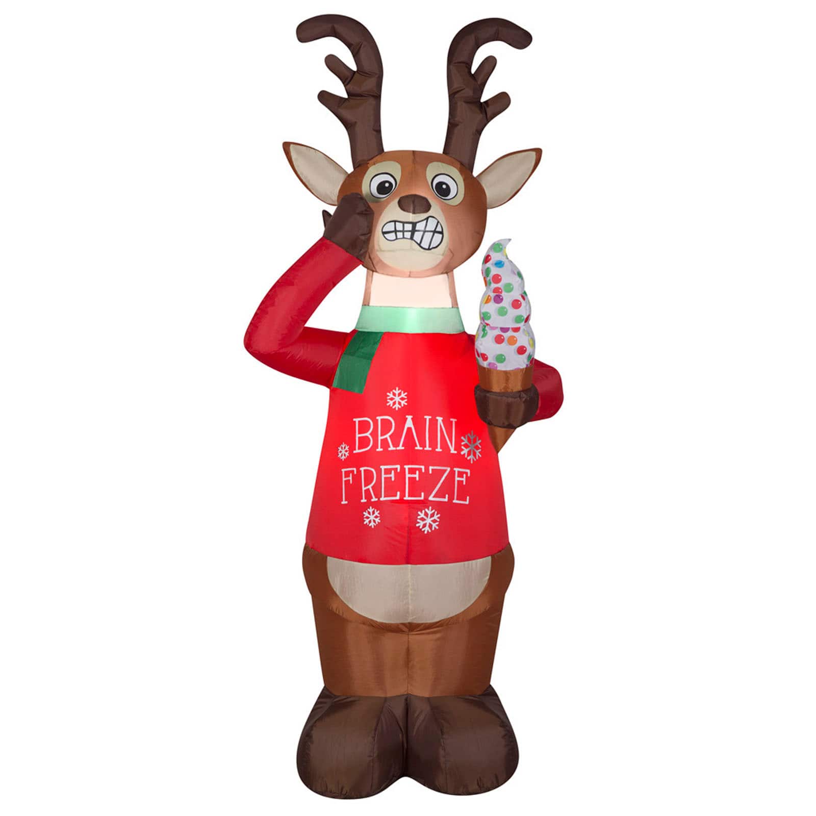 6ft. Animated Airblown&#xAE; Inflatable Christmas Shaking Reindeer