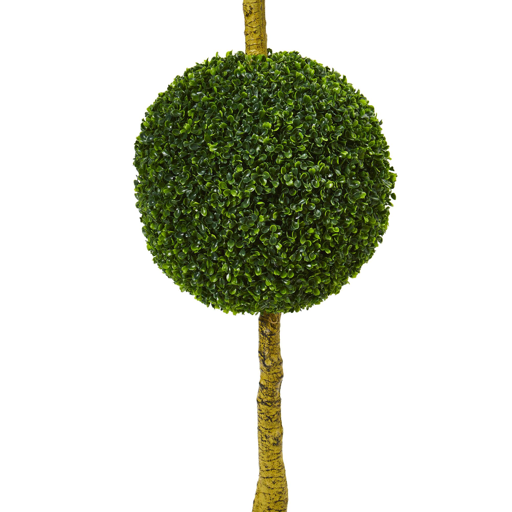 4.5ft. Potted Double Ball Boxwood Topiary Tree