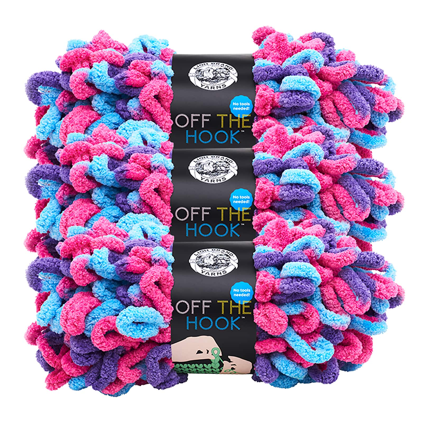 3 Pack Lion Brand&#xAE; Off The Hook&#x2122; Yarn