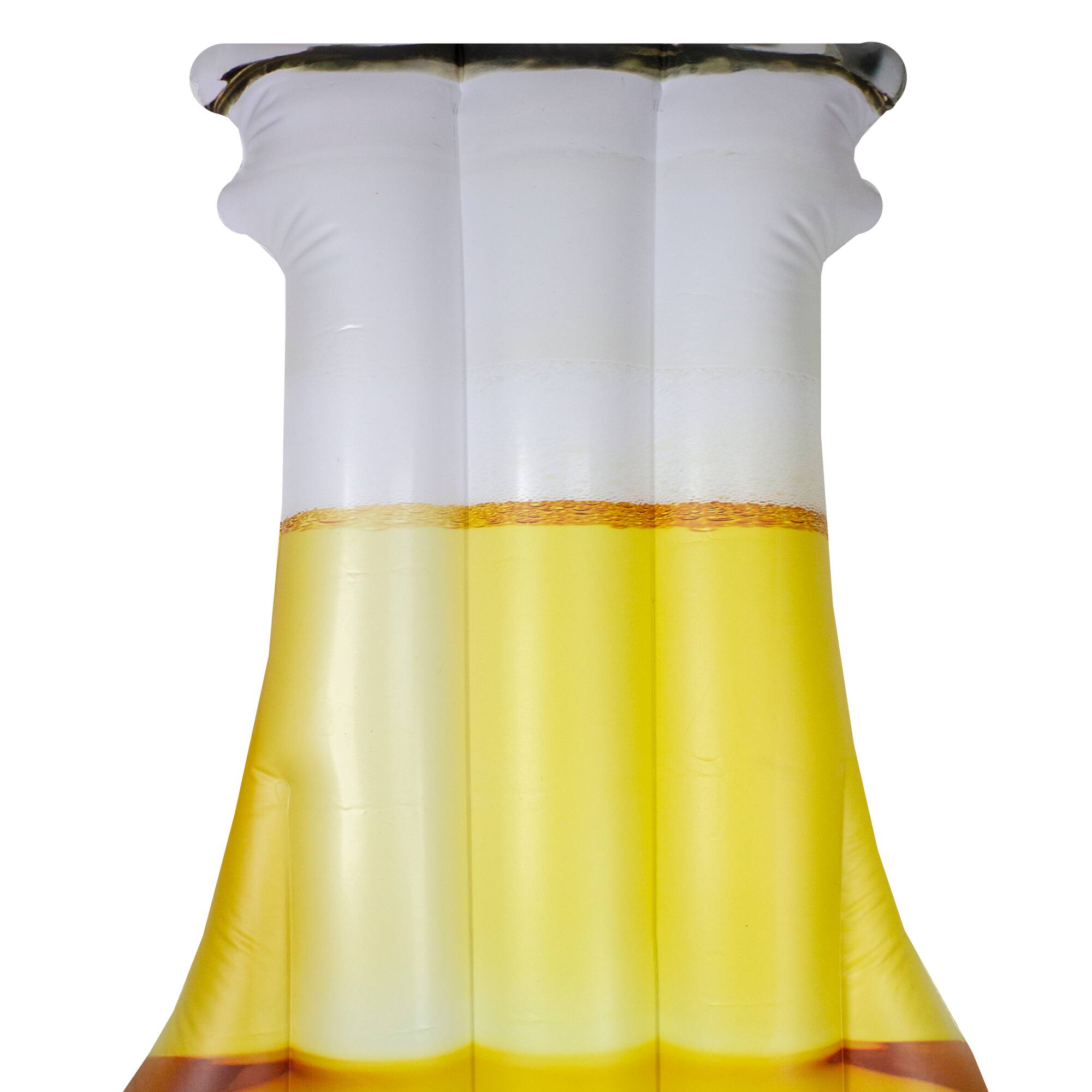 86" Corona® Yellow & Blue Inflatable Beer Bottle Pool Float