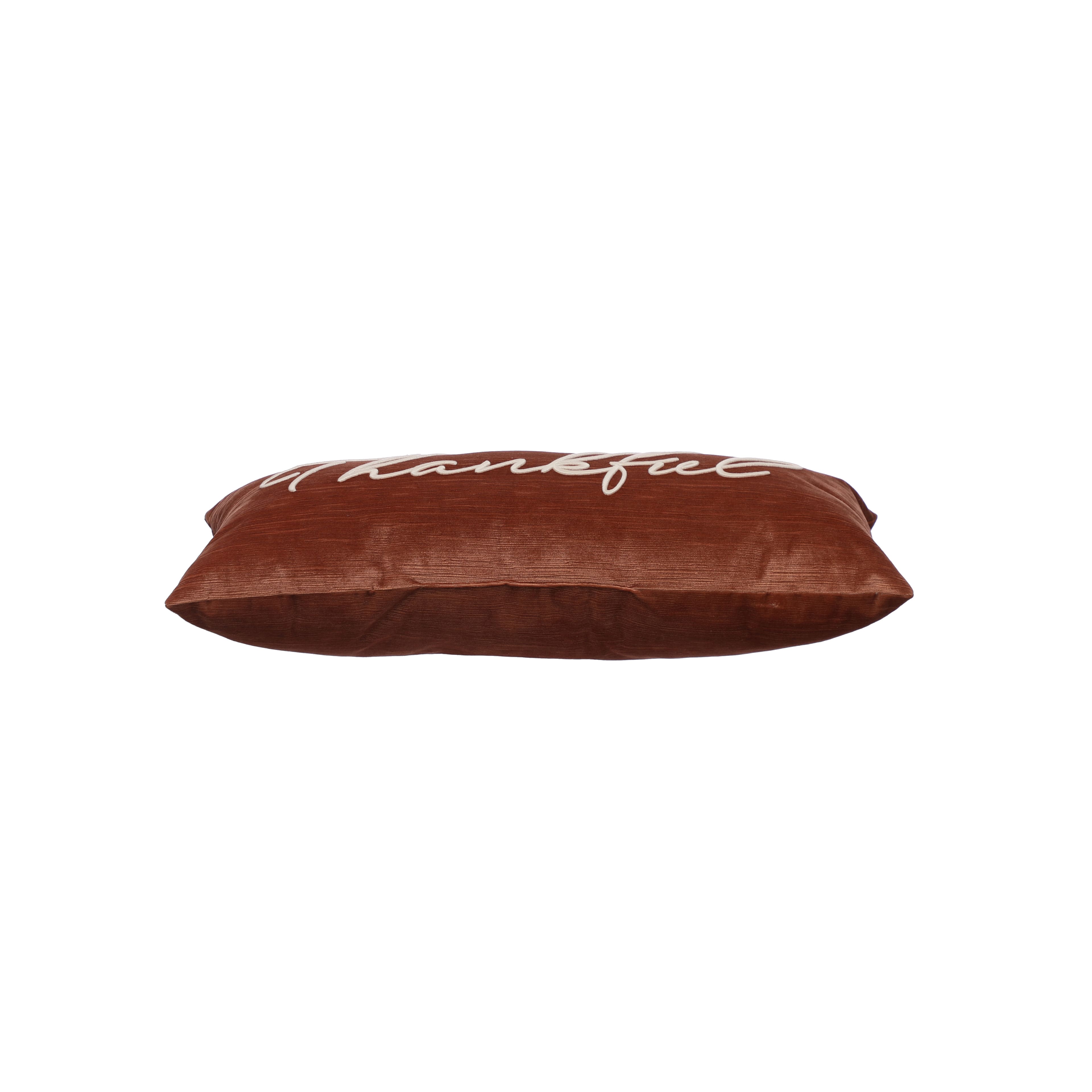 Brown Thankful Lumbar Pillow by Ashland&#xAE;