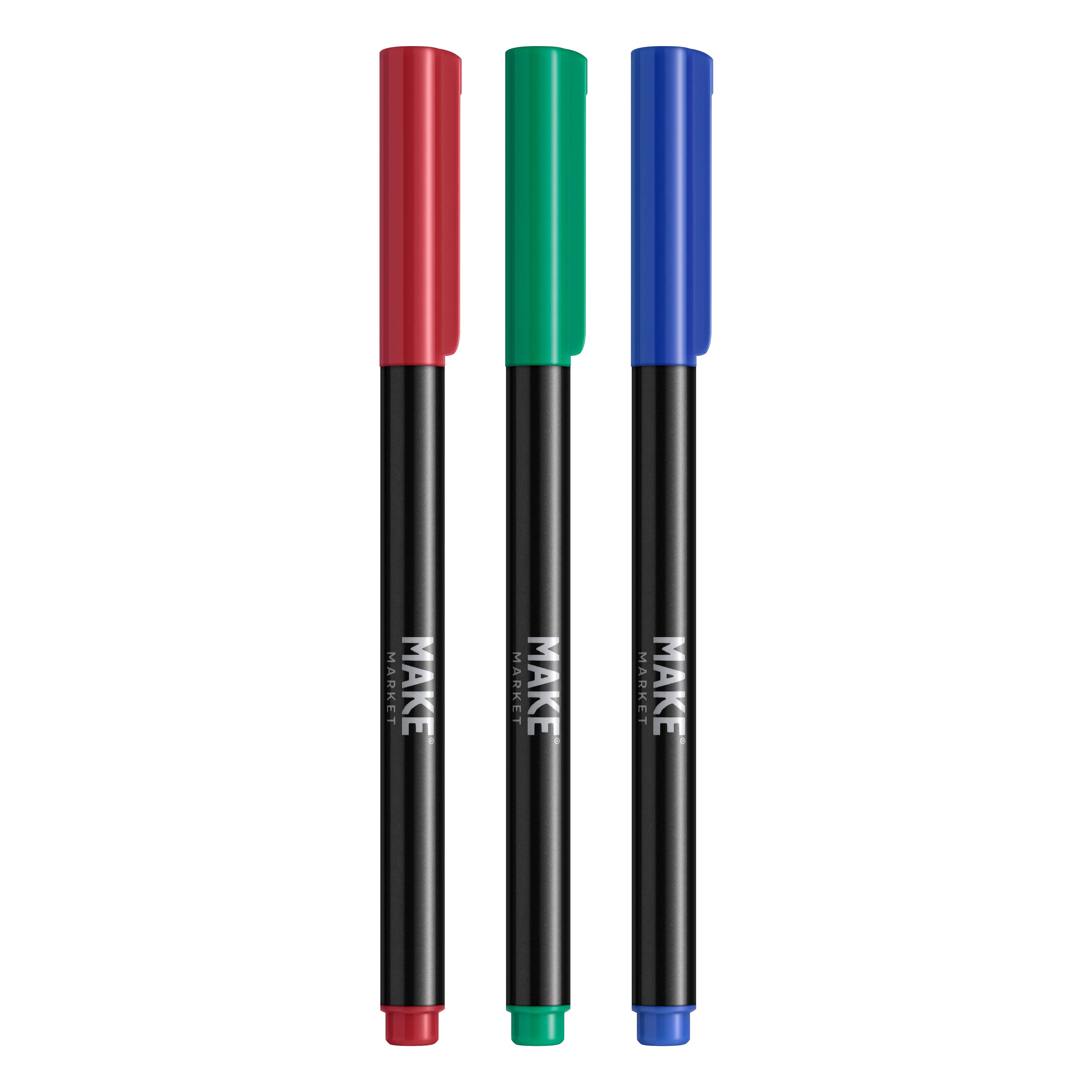 Primary Fine Tip Fabric Ink Markers by Make Market&#xAE;