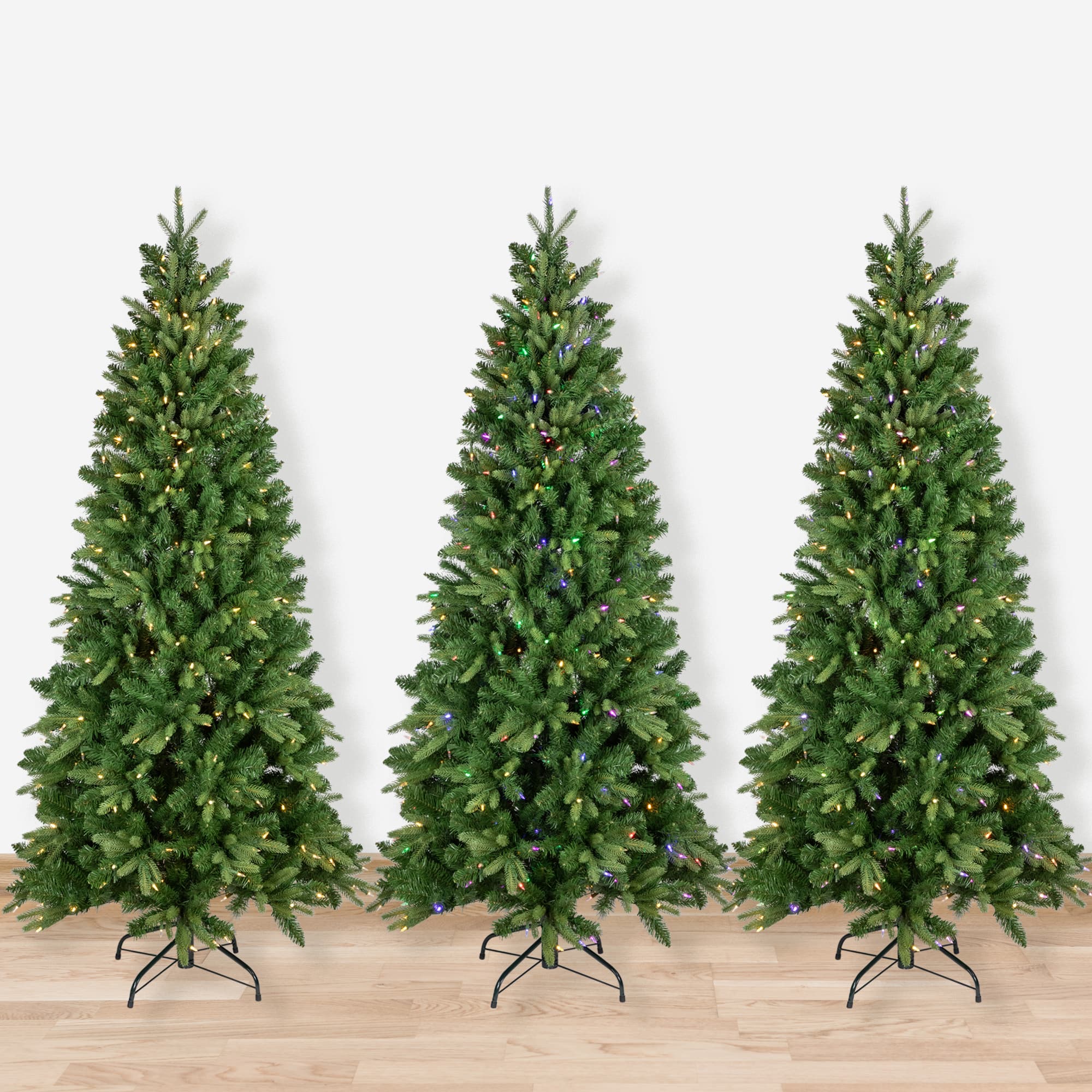 6.5ft. Pre-Lit Real Touch™️ Washington Frasier Fir Christmas Tree, Dual Color LED Lights