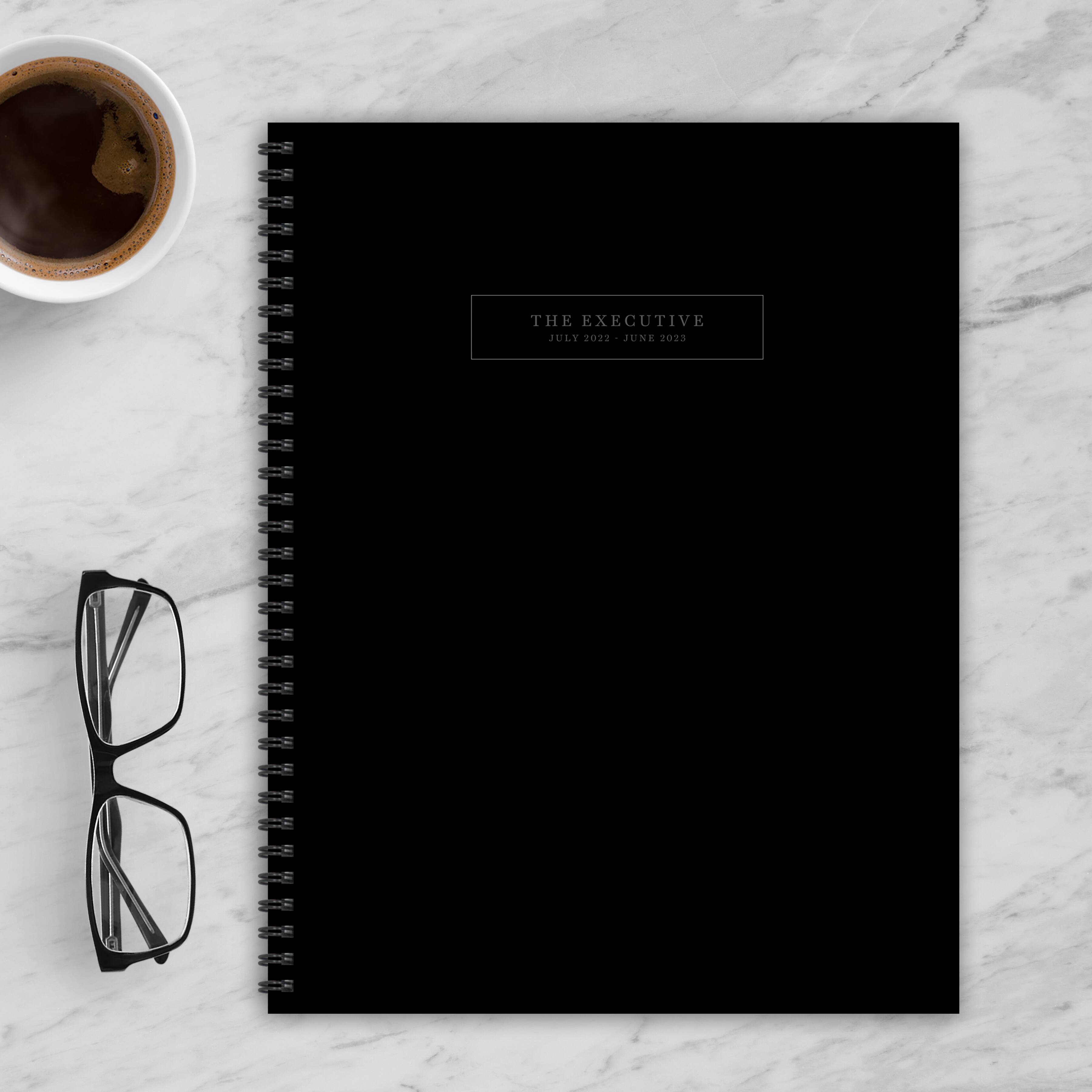 TF Publishing 20222023 Business Black Large Executive Planner Weekly