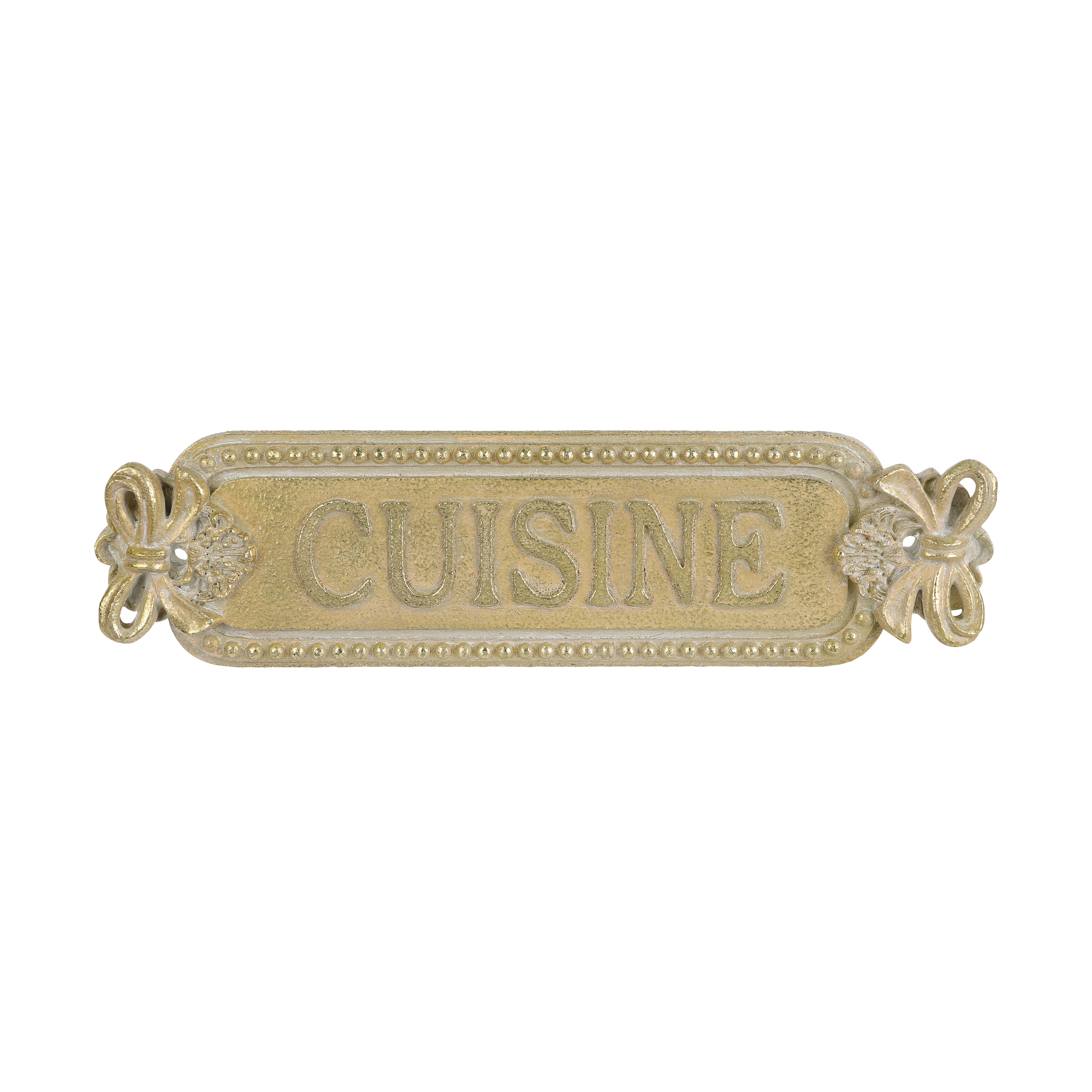 10.5&#x22; x 3&#x22; Gold Cuisine Wall D&#xE9;cor by Ashland&#xAE;