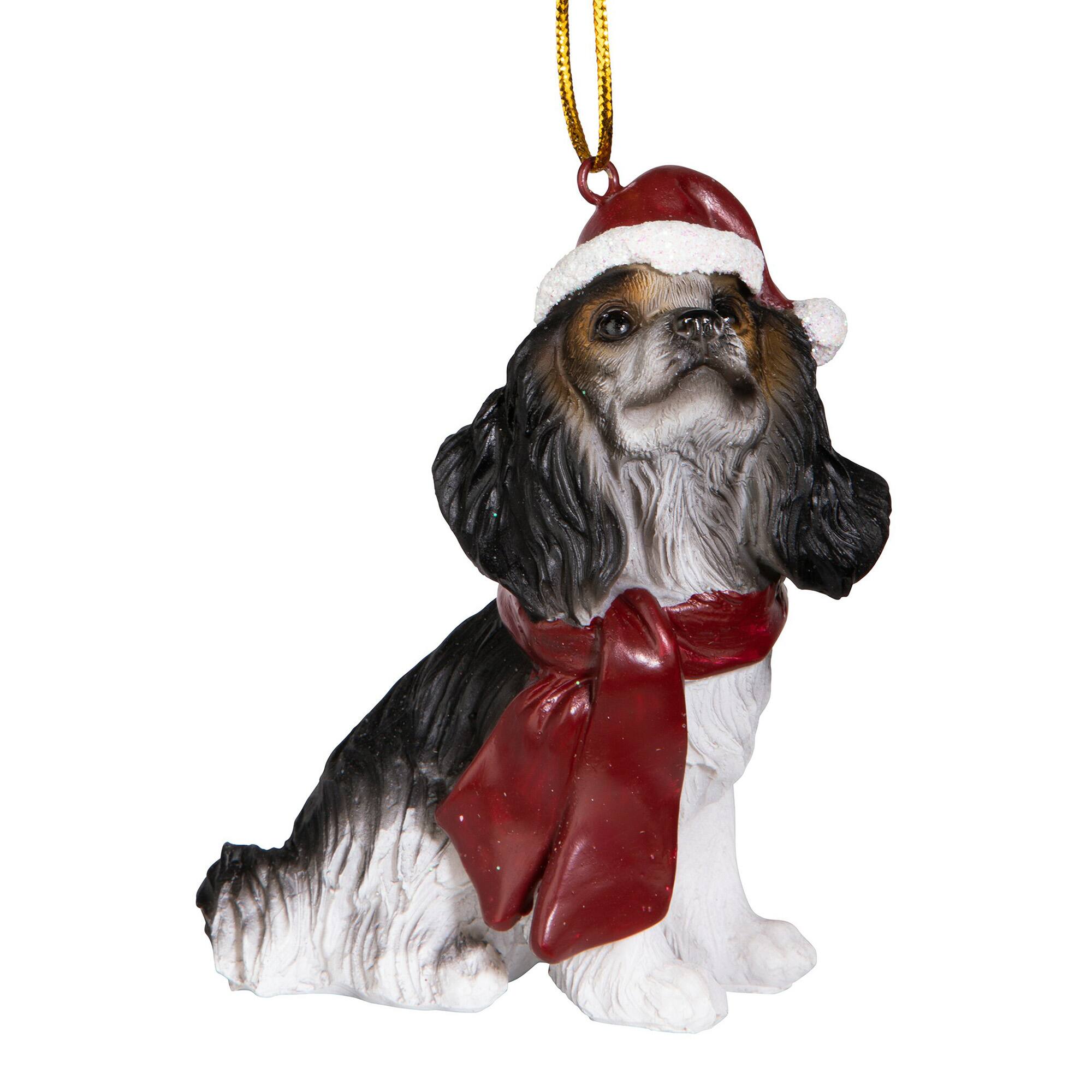 Design Toscano 3.5&#x22; Cavalier King Charles Spaniel Ornament Sculpture