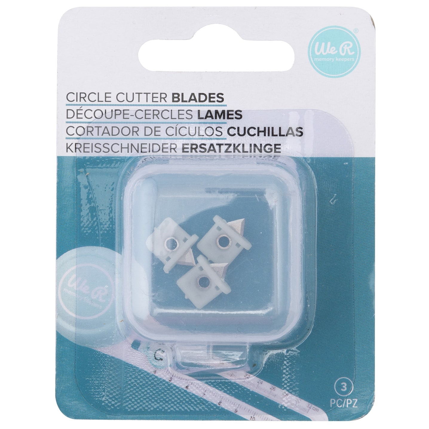 We R Memory Keepers® Circle Cutter Refill Blades, 3ct.