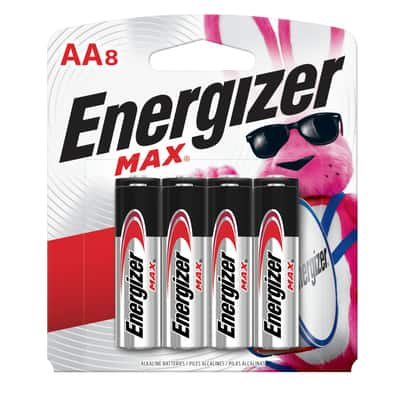 Energizer® MAX AA Household Batteries, 8 Pack image