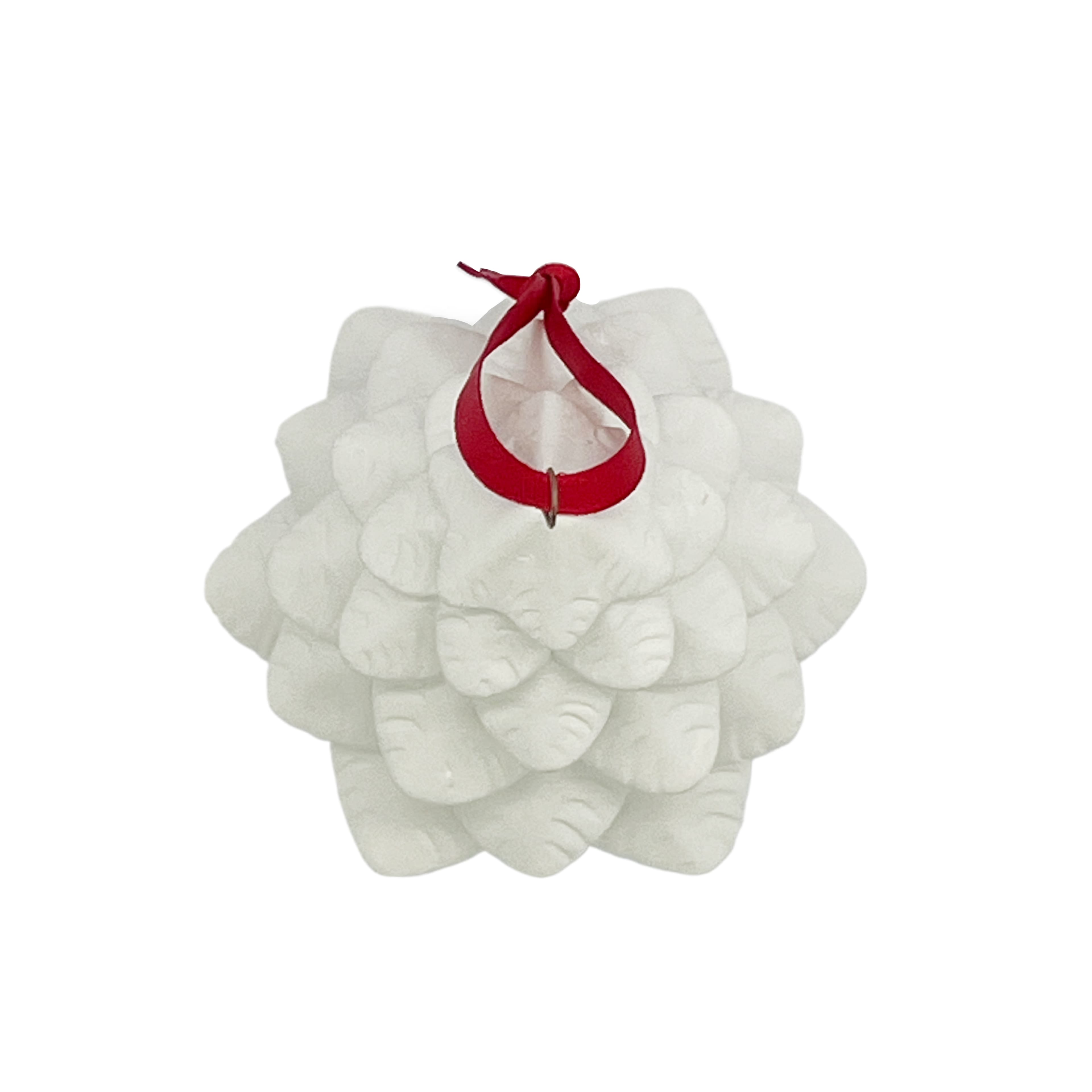 4&#x22; DIY Ceramic 3D Christmas Tree Ornament by Make Market&#xAE;