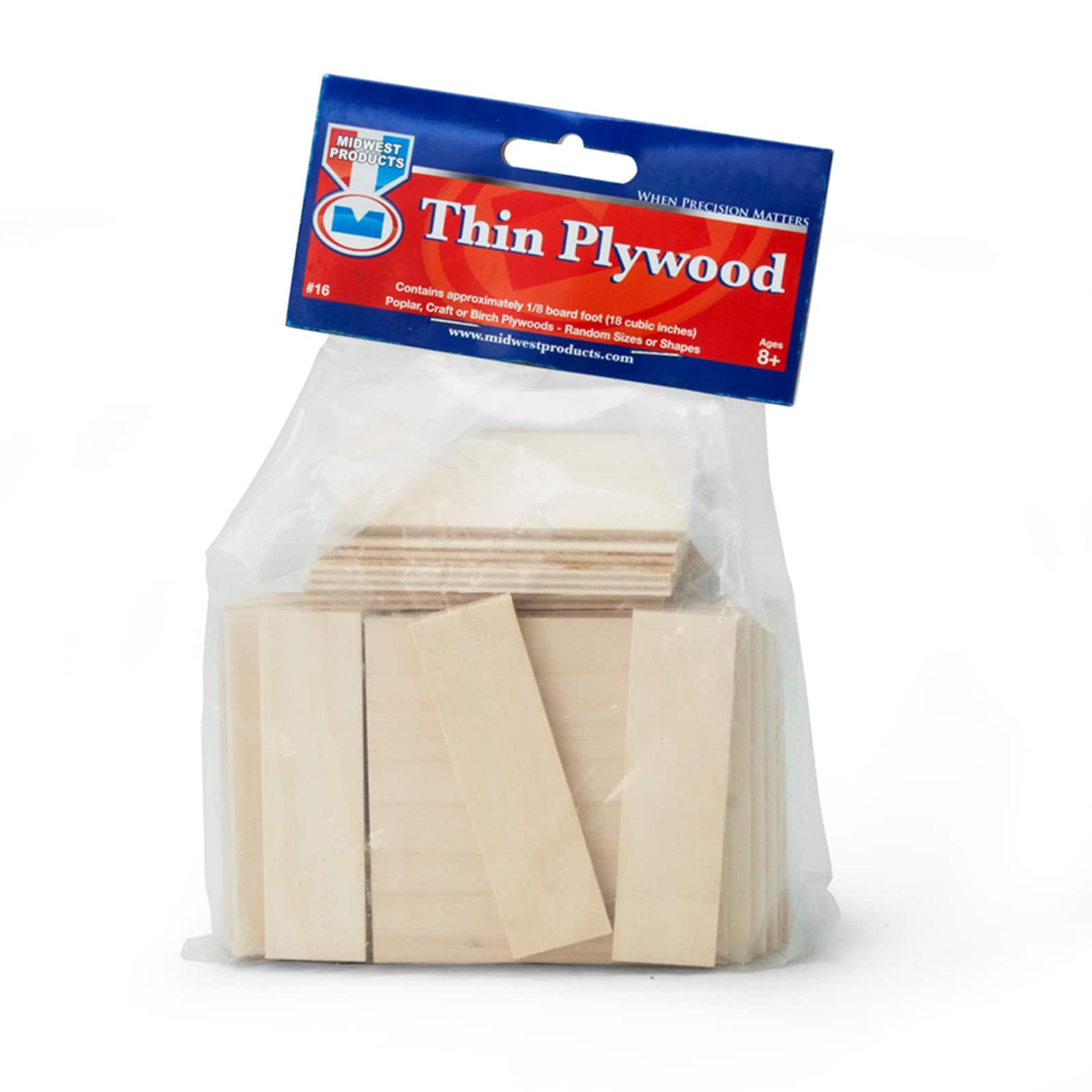 Midwest Plywood Economy Bag, 12ct.