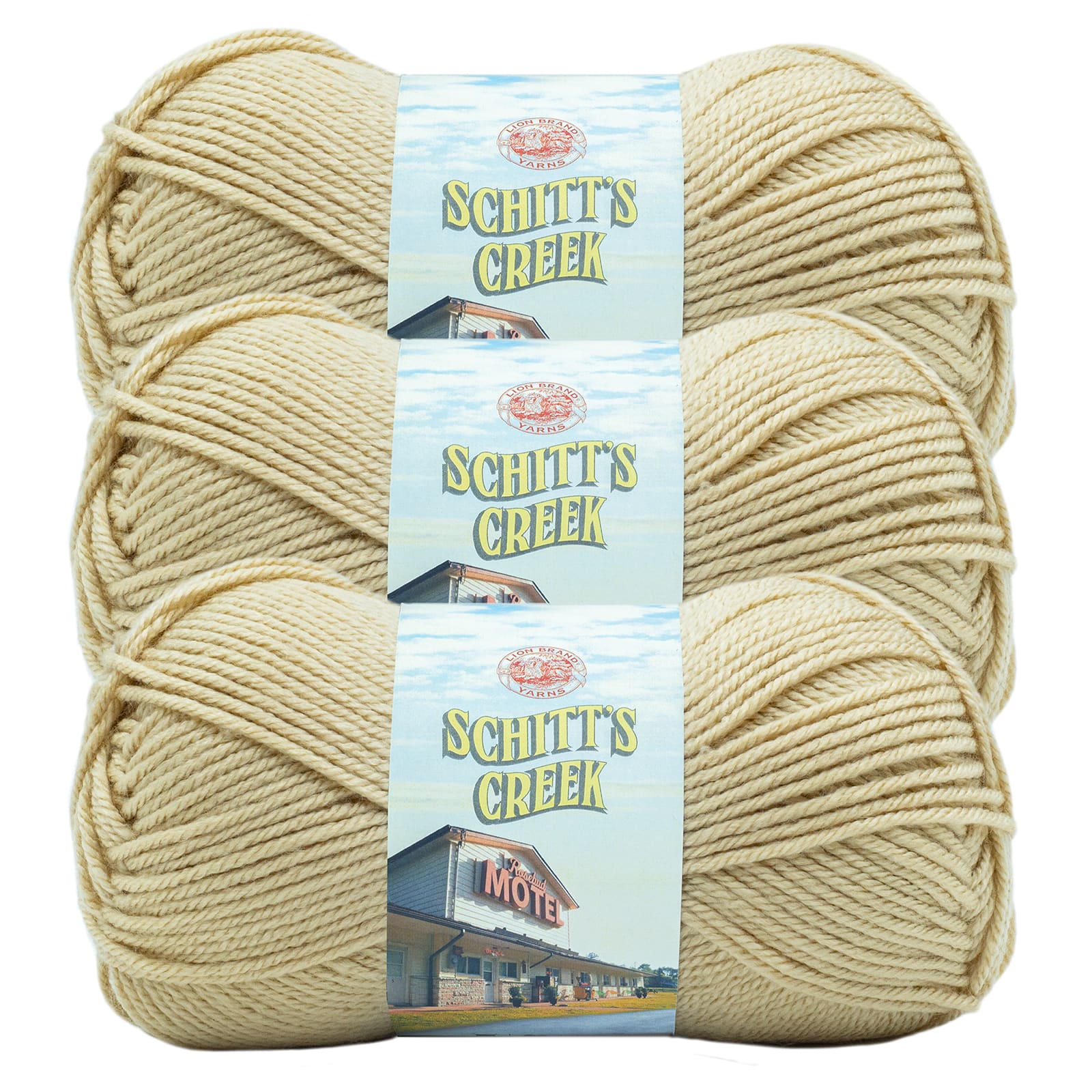 Schitt's Creek Yarn, Lion Brand Yarns - 8 Colors Available - 7oz