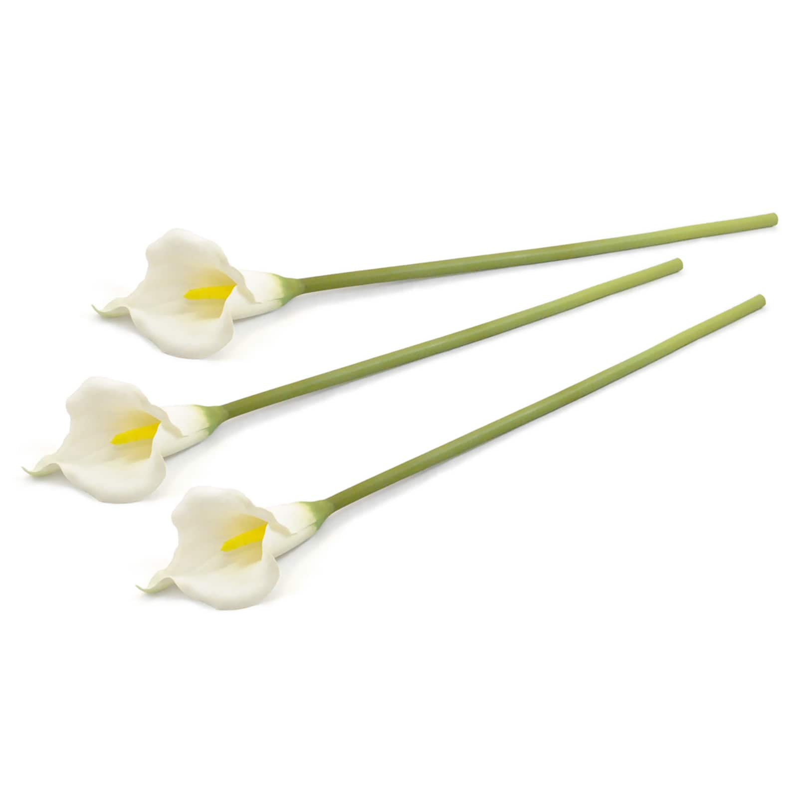 DII&#xAE; White Flower Cala Lily Set, 3ct.