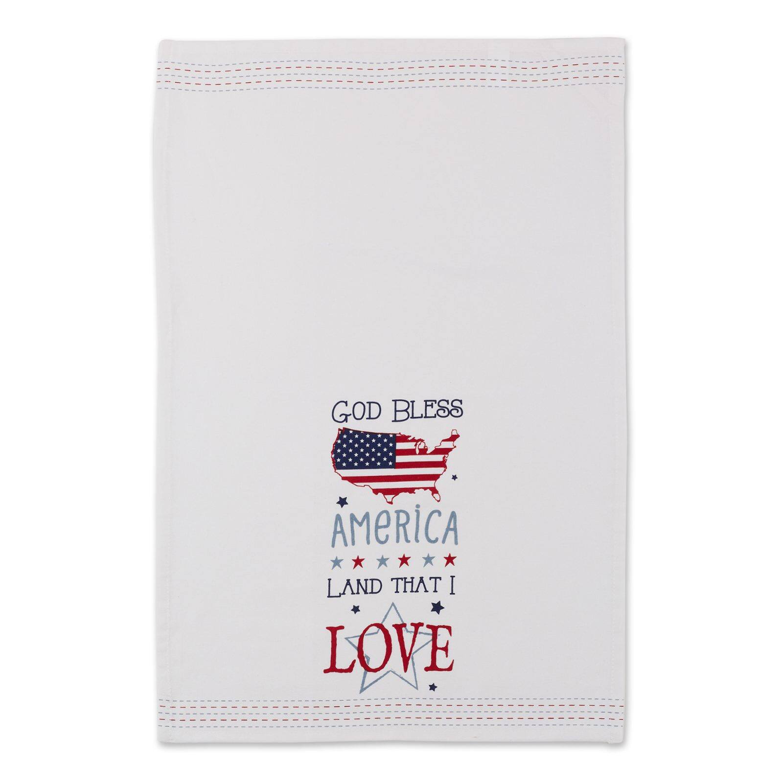 DII® Americana Printed Dishtowel Set