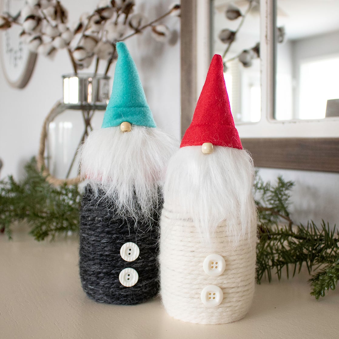 Pot Mason en gnome