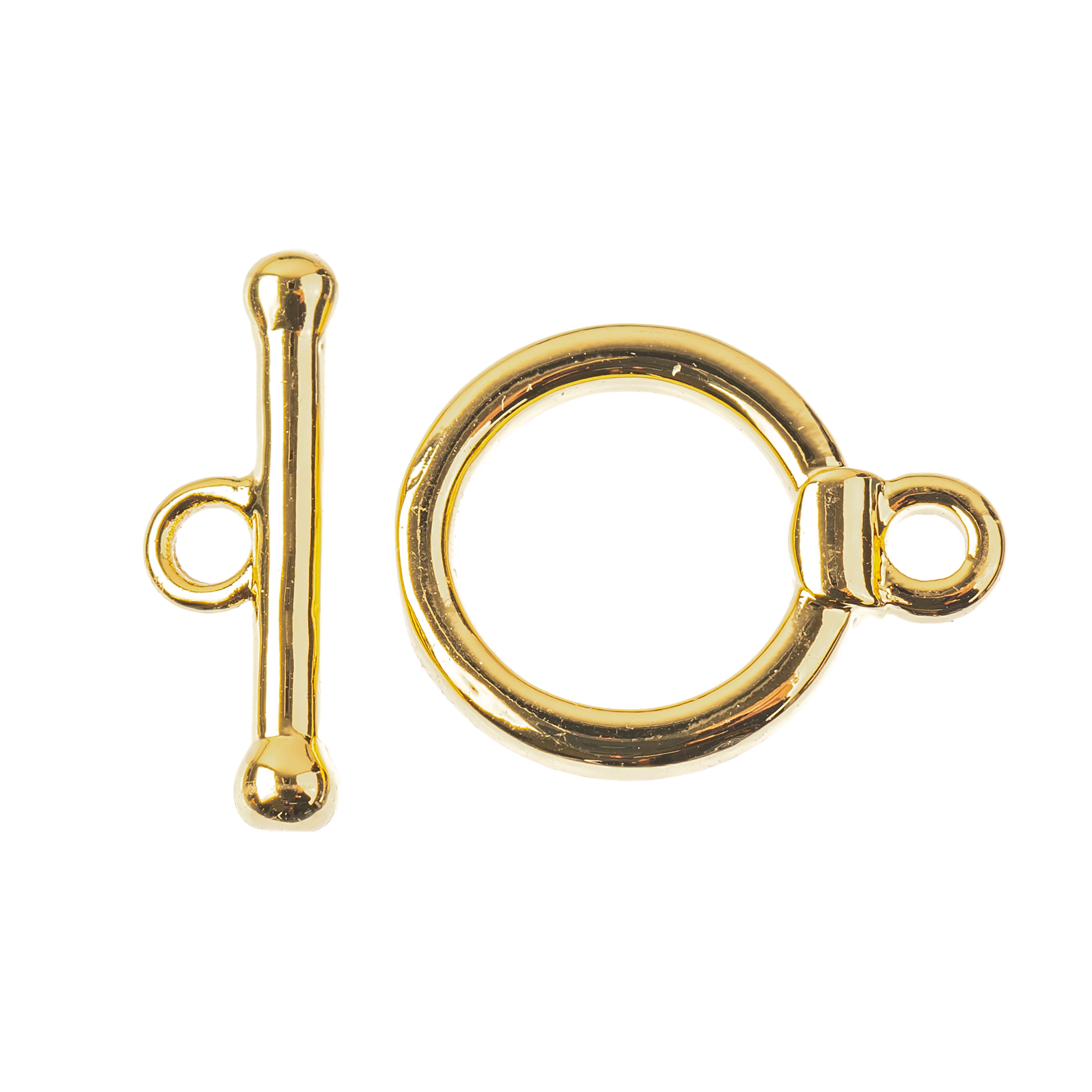 13mm 18K Gold-Plated Toggle Clasp by Bead Landing&#x2122;