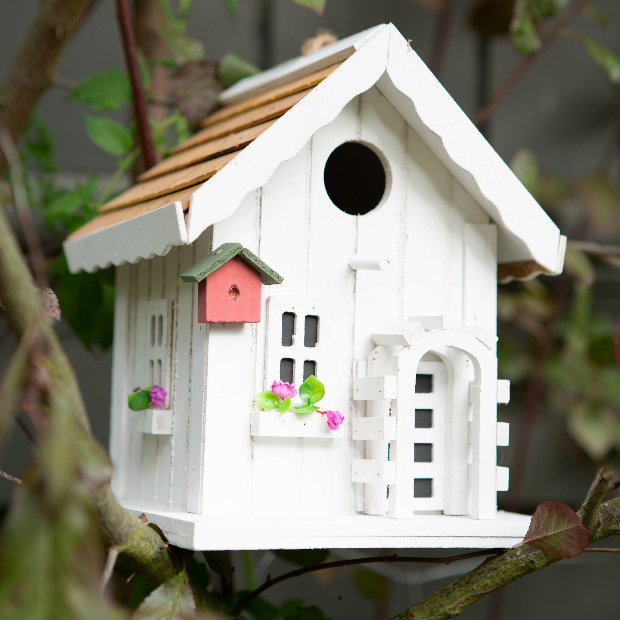 9" Cheerful Happy Home Birdhouse