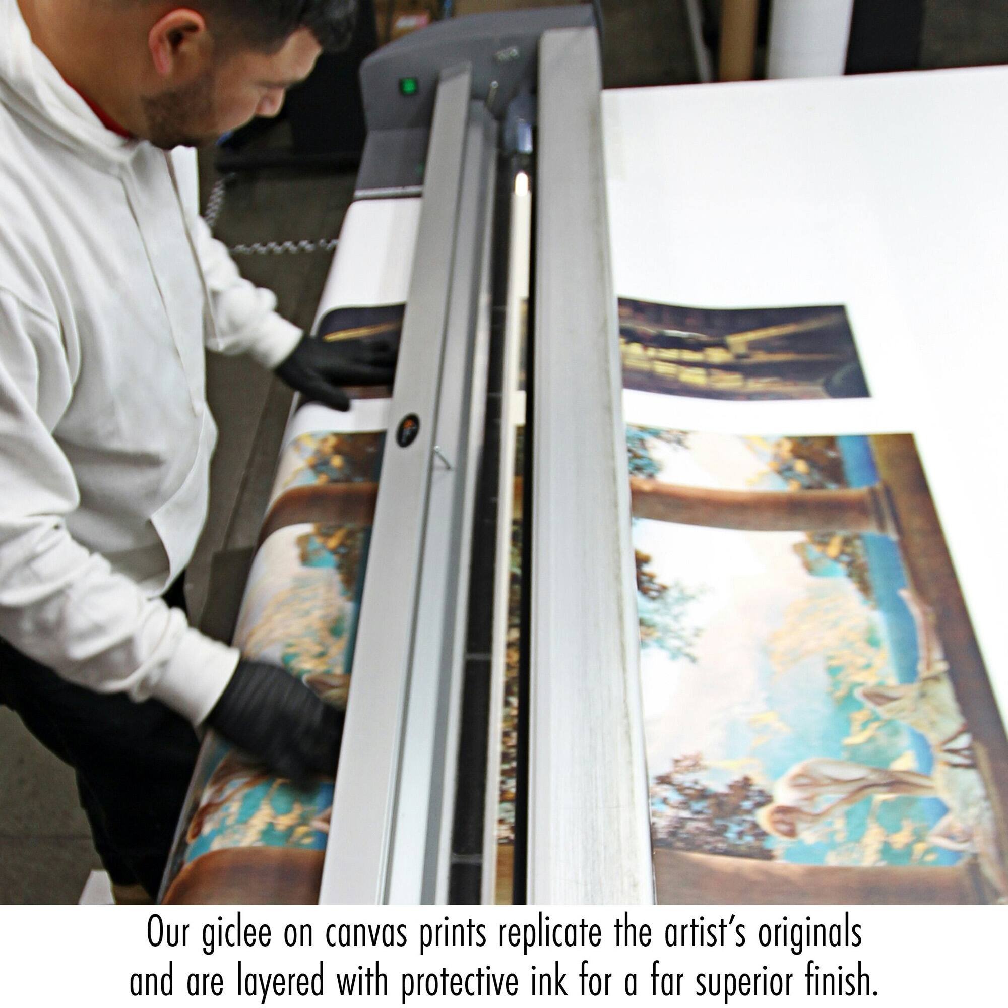 Design Toscano Island of the Dead III 1883 Canvas Replica Painting Wall Décor