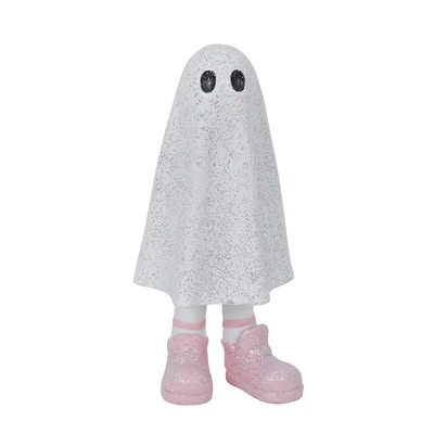 7.75" Standing Glitter Ghost Tabletop Décor by Ashland®