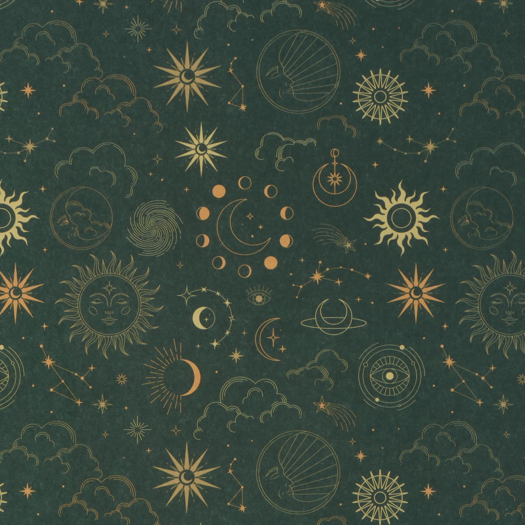12&#x22; x 12&#x22; Green Celestial Cardstock Paper by Recollections&#x2122;