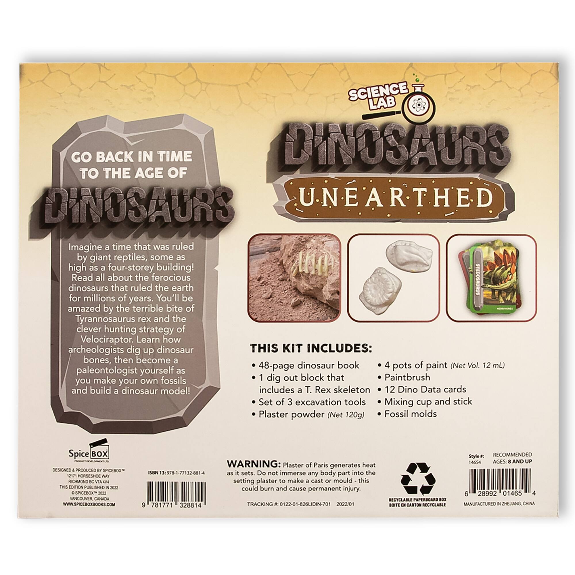 SpiceBox&#x2122; Science Lab: Dinosaurs Unearthed Kit