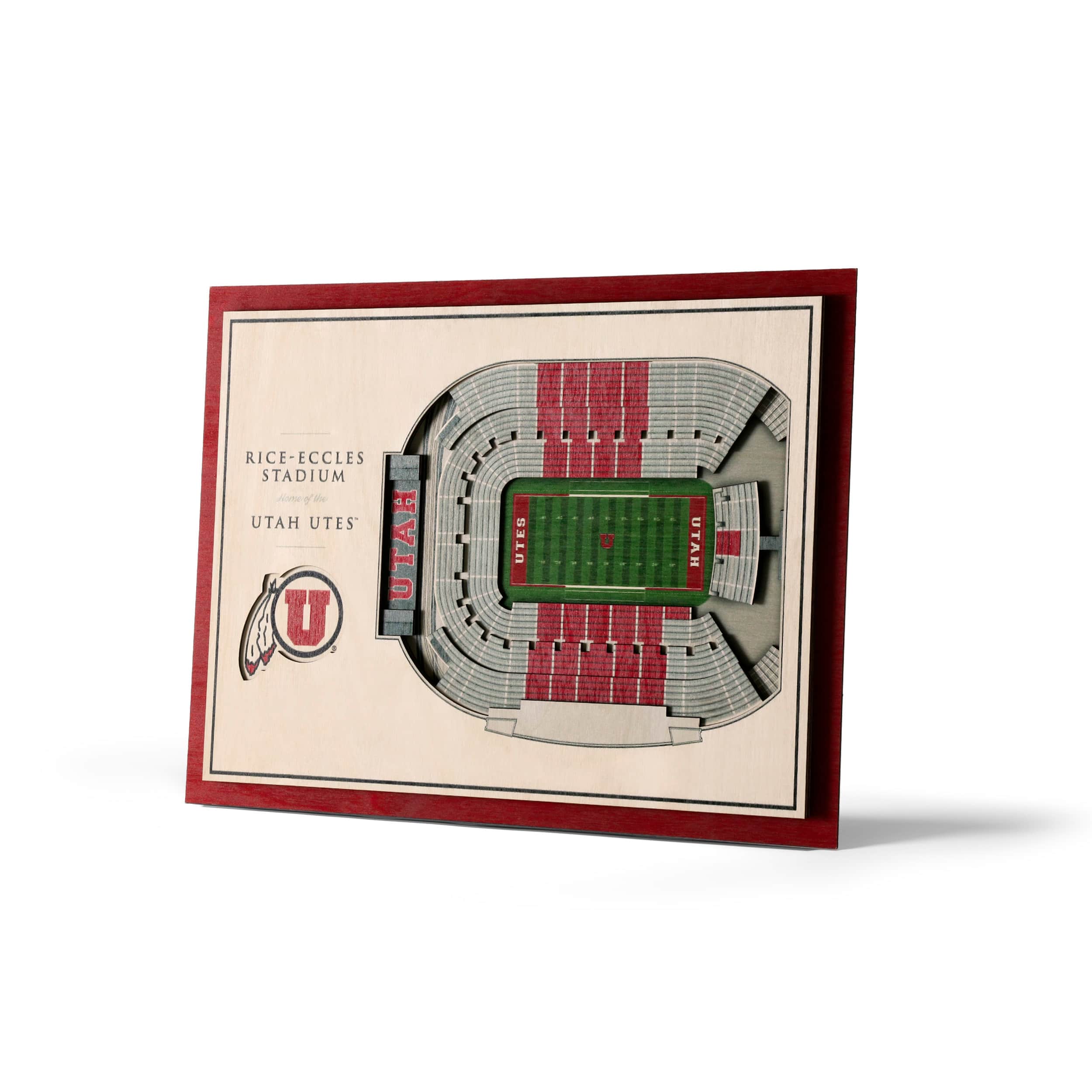 NCAA 5-Layer StadiumView Wall Art