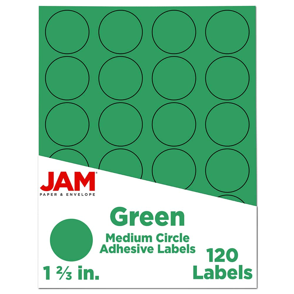 JAM Paper Circle Label Stickers