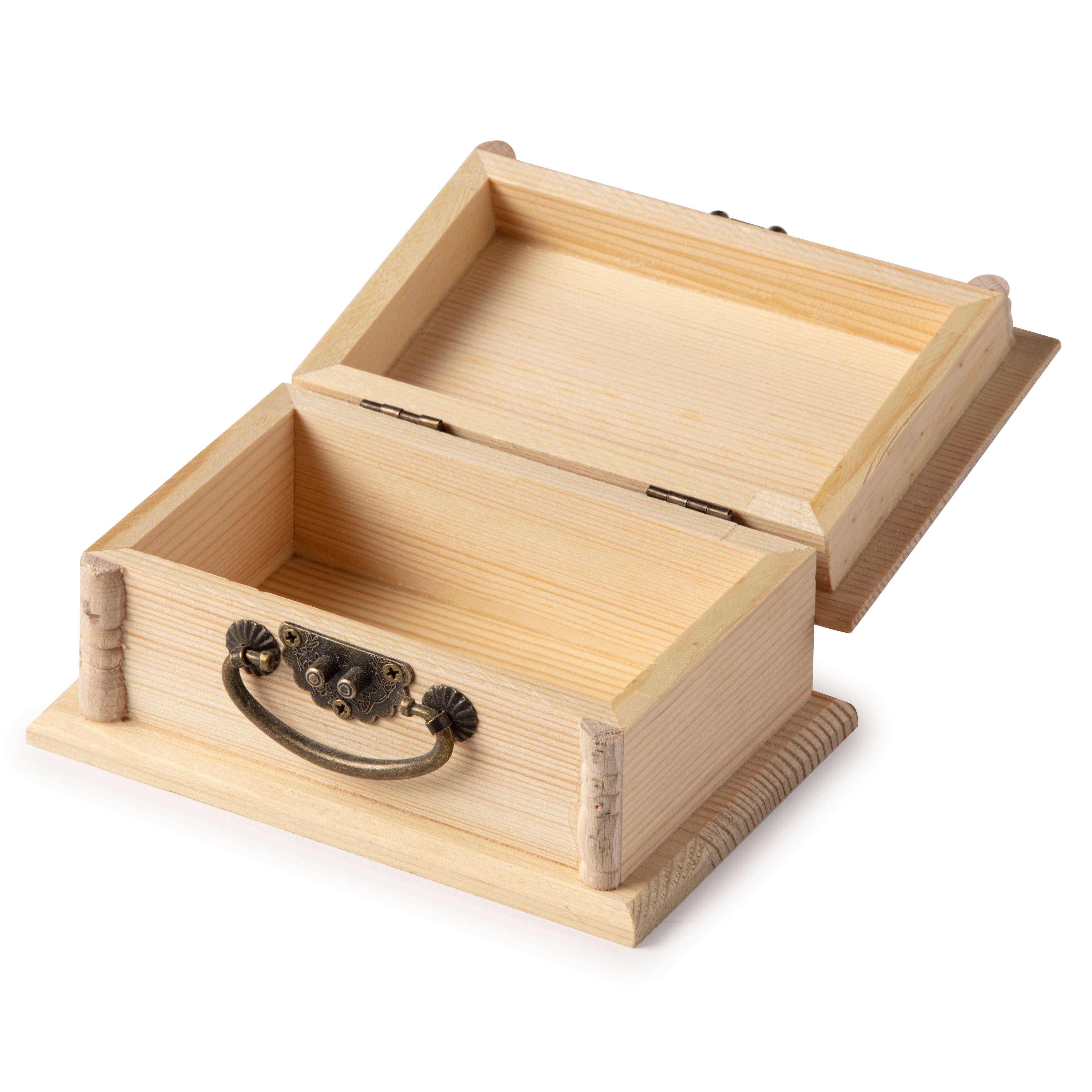 Wood Box with Handle by Make Market®