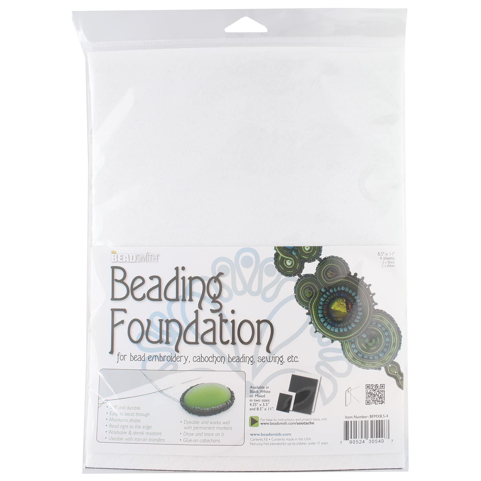 The Beadsmith® 8.5'' x 11'' Beading Foundation Mix Pack