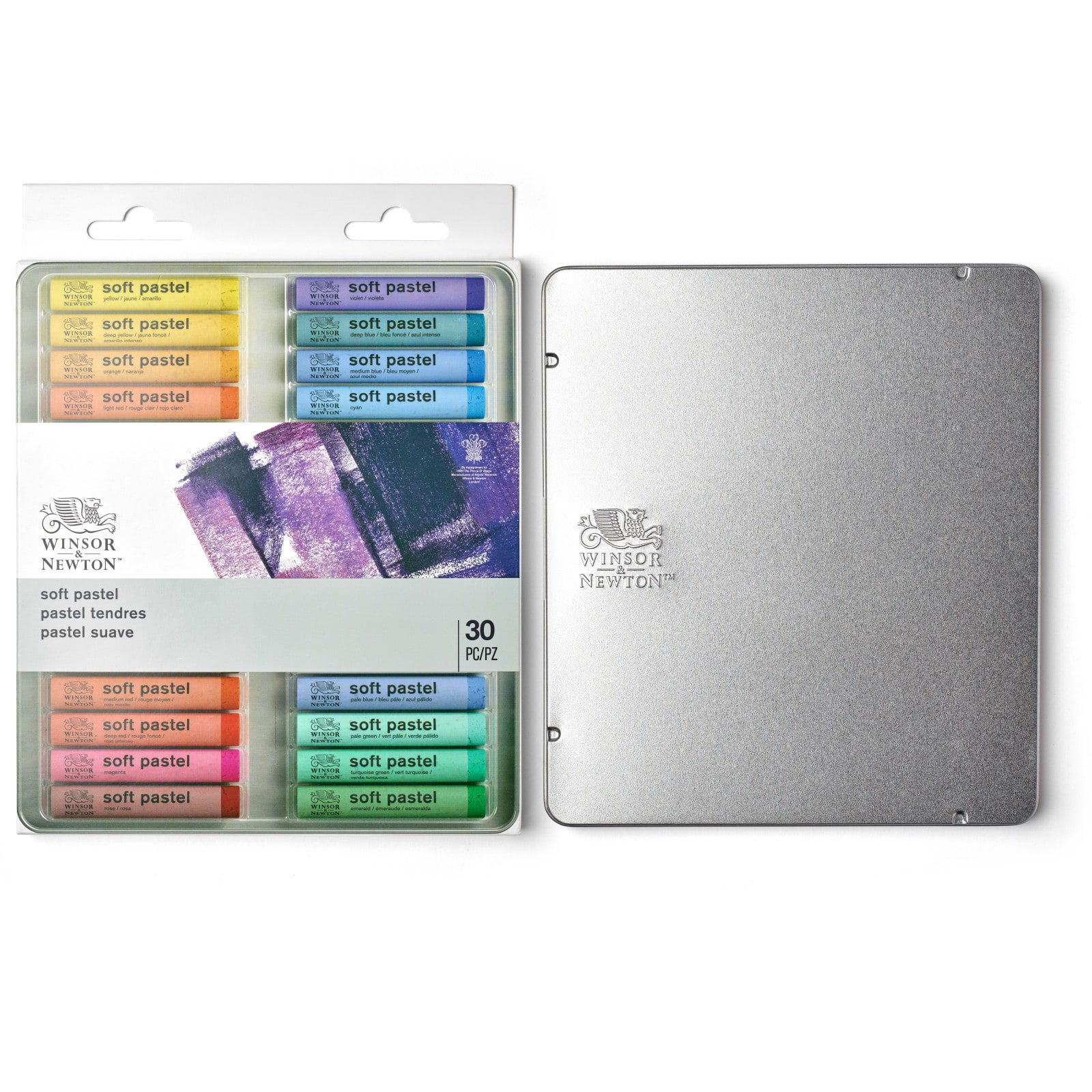 Winsor &#x26; Newton&#x2122; Introduction to Fine Art 30 Piece Soft Pastel Set