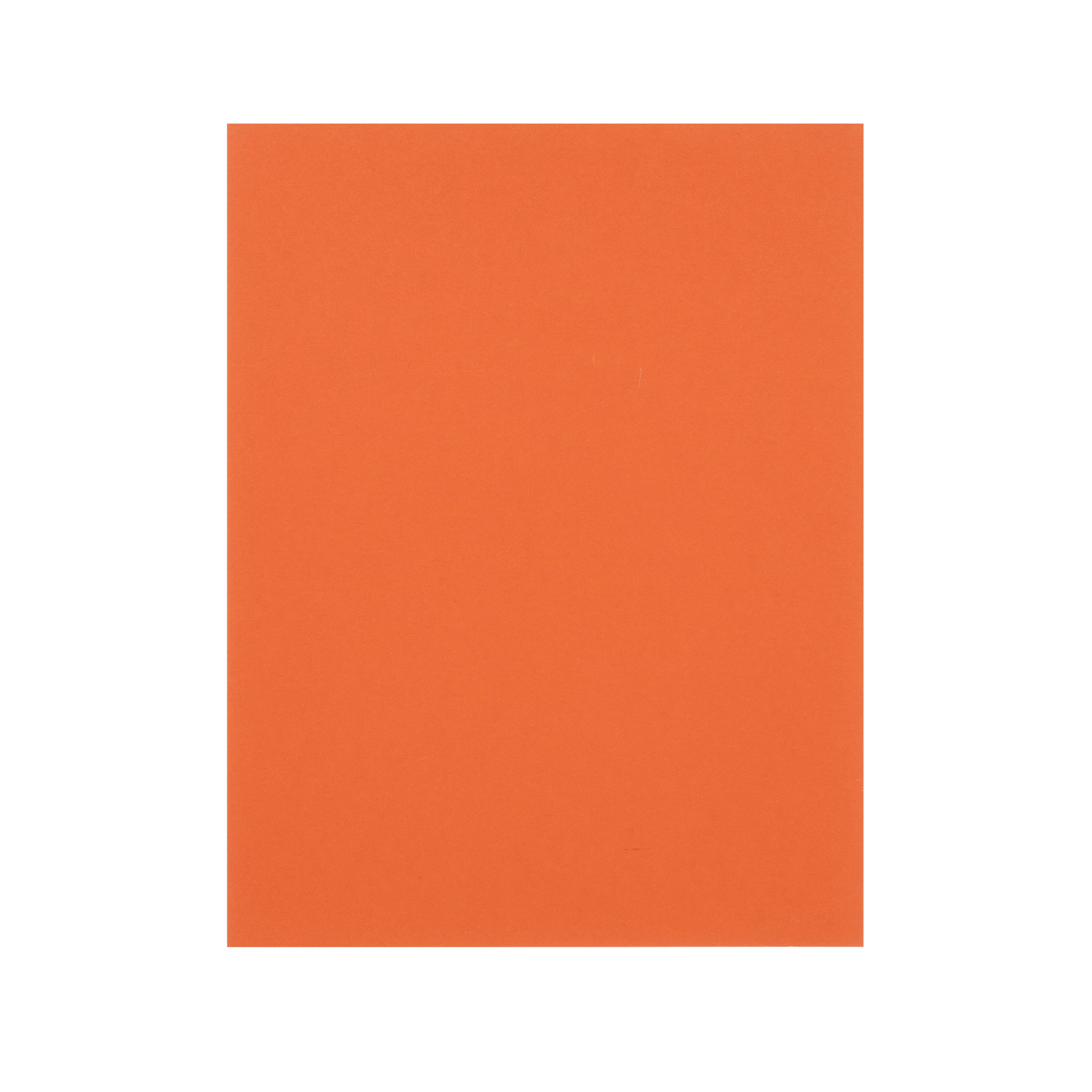 12 Packs: 50 ct. (600 total) Tangerine 8.5" x 11" Cardstock Paper by Recollections™