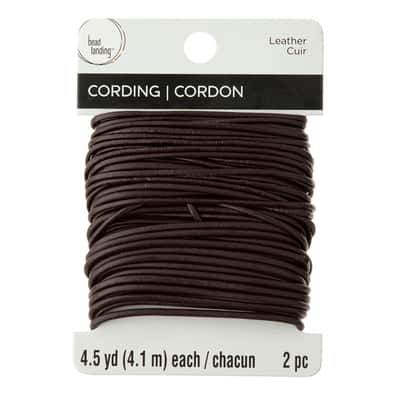 Bead Landing™ Leather Cord, 1 mm & 2 mm image