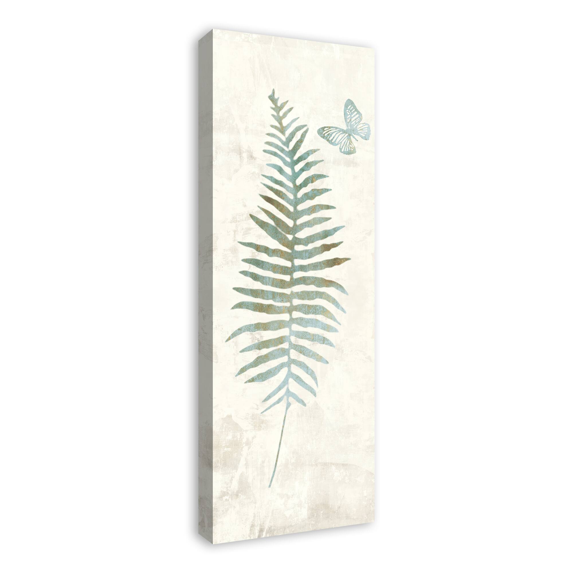 Watercolor Ferns 12&#x22; x 36&#x22; Canvas Wall Art