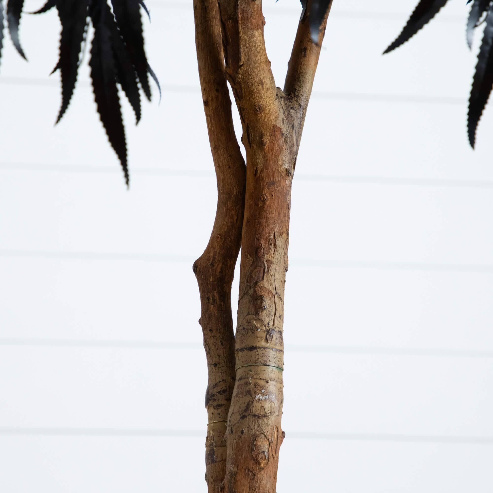 6ft. Artificial Halloween Black Willow Tree