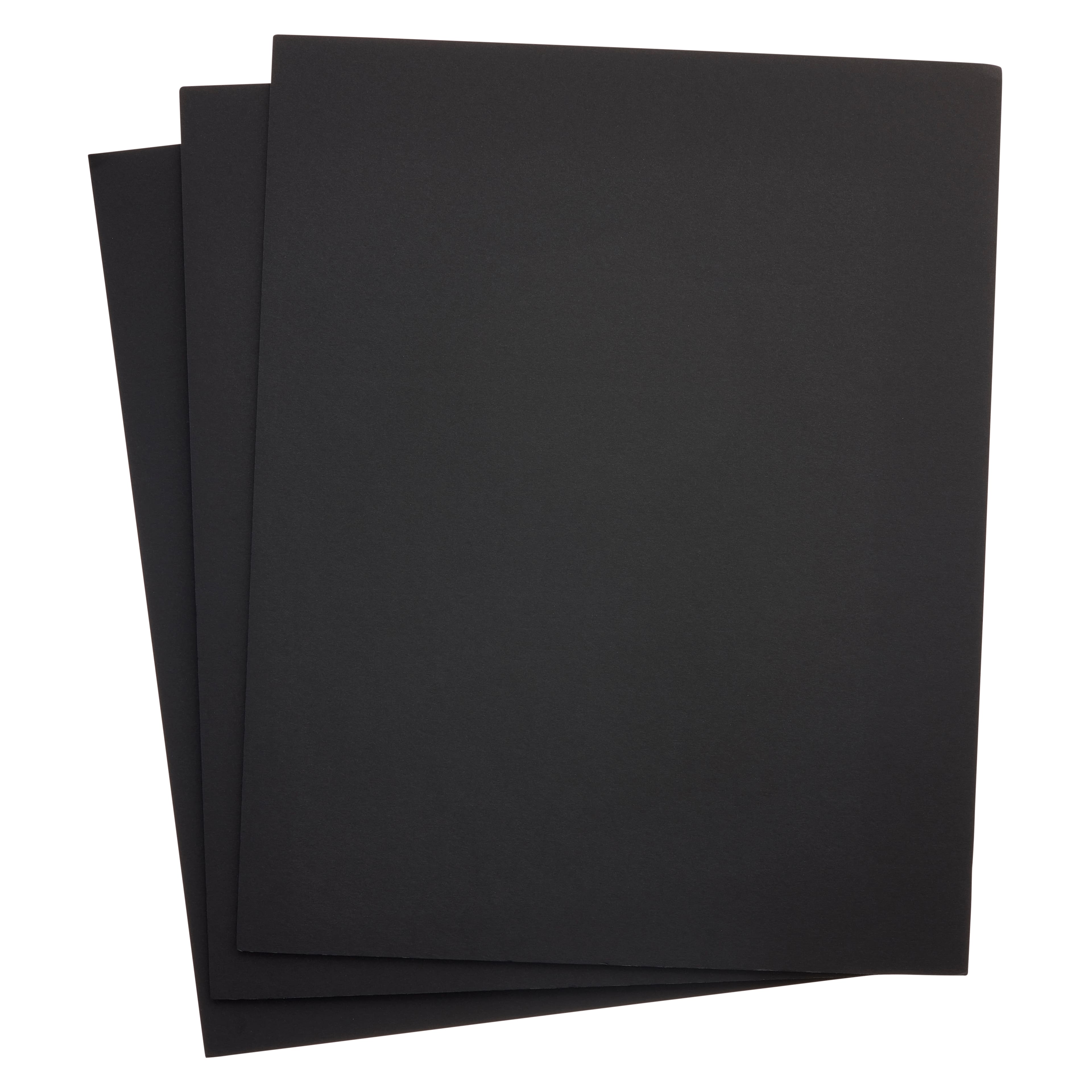 30 x 40 x 1/2 Inch Black Foam Board 25Pk