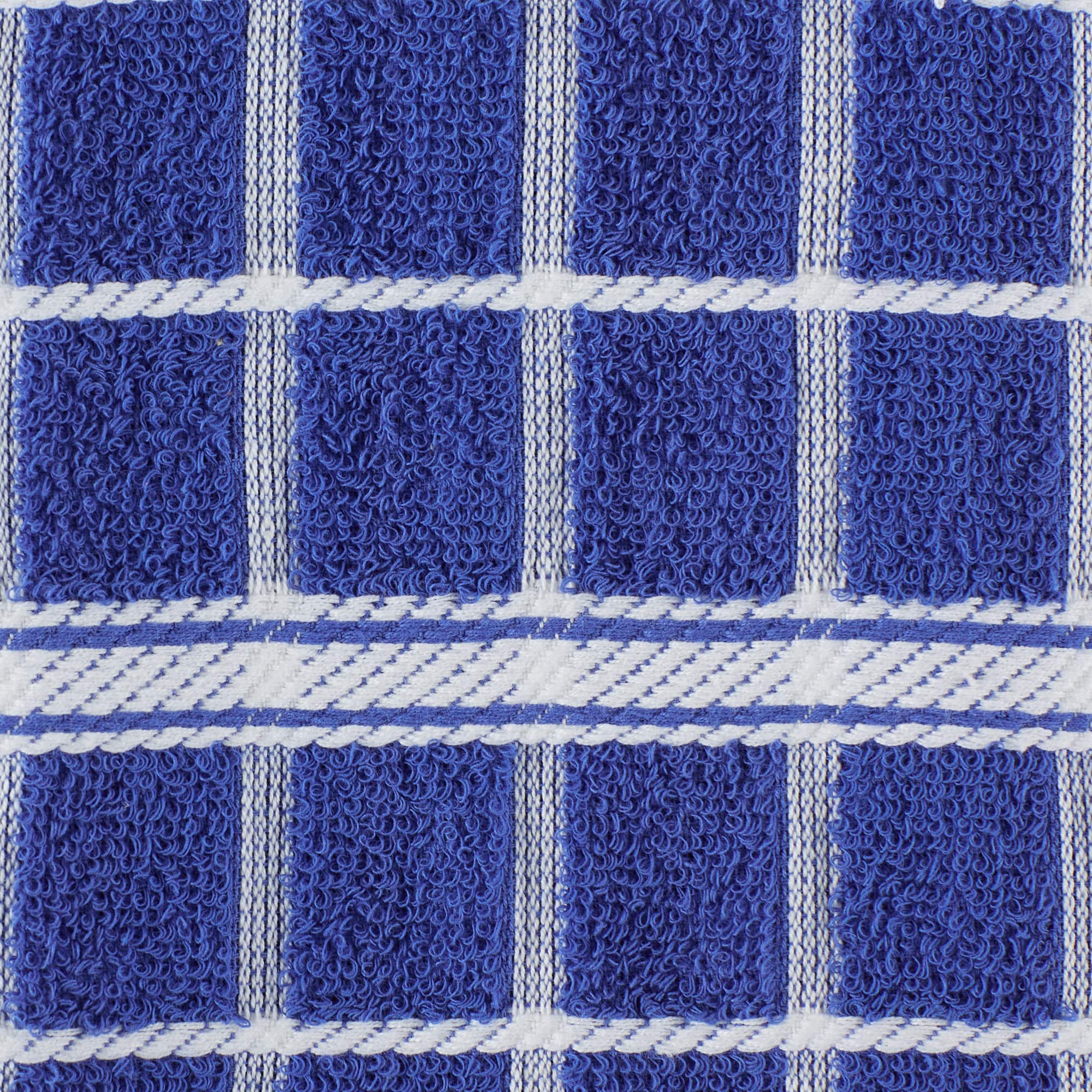 DII® Solid Windowpane Terry Dishtowels, 4ct.