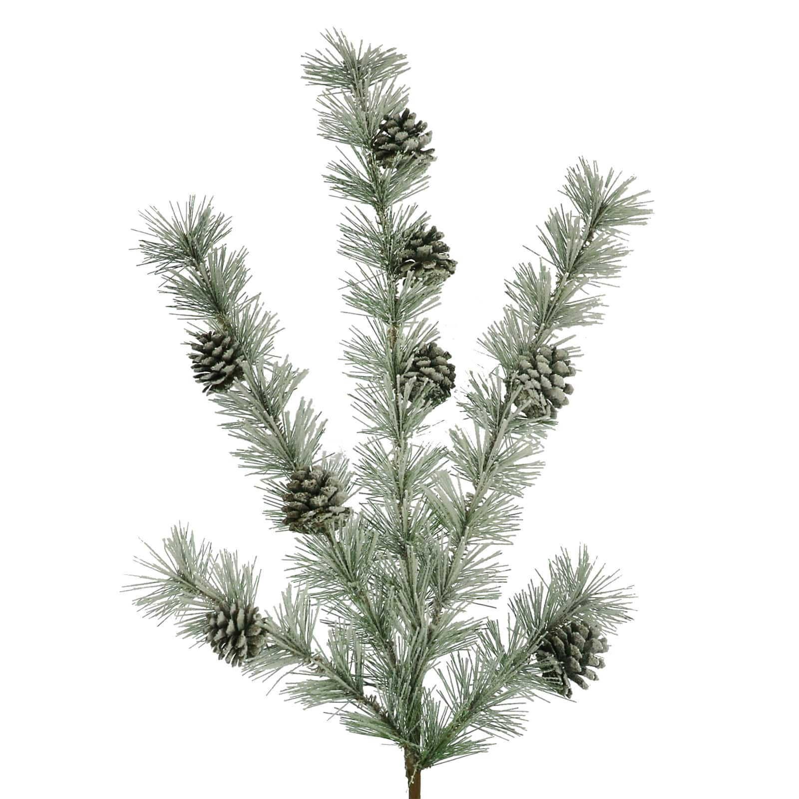 38&#x22; Snowy Pinecone Branch Stem by Ashland&#xAE;