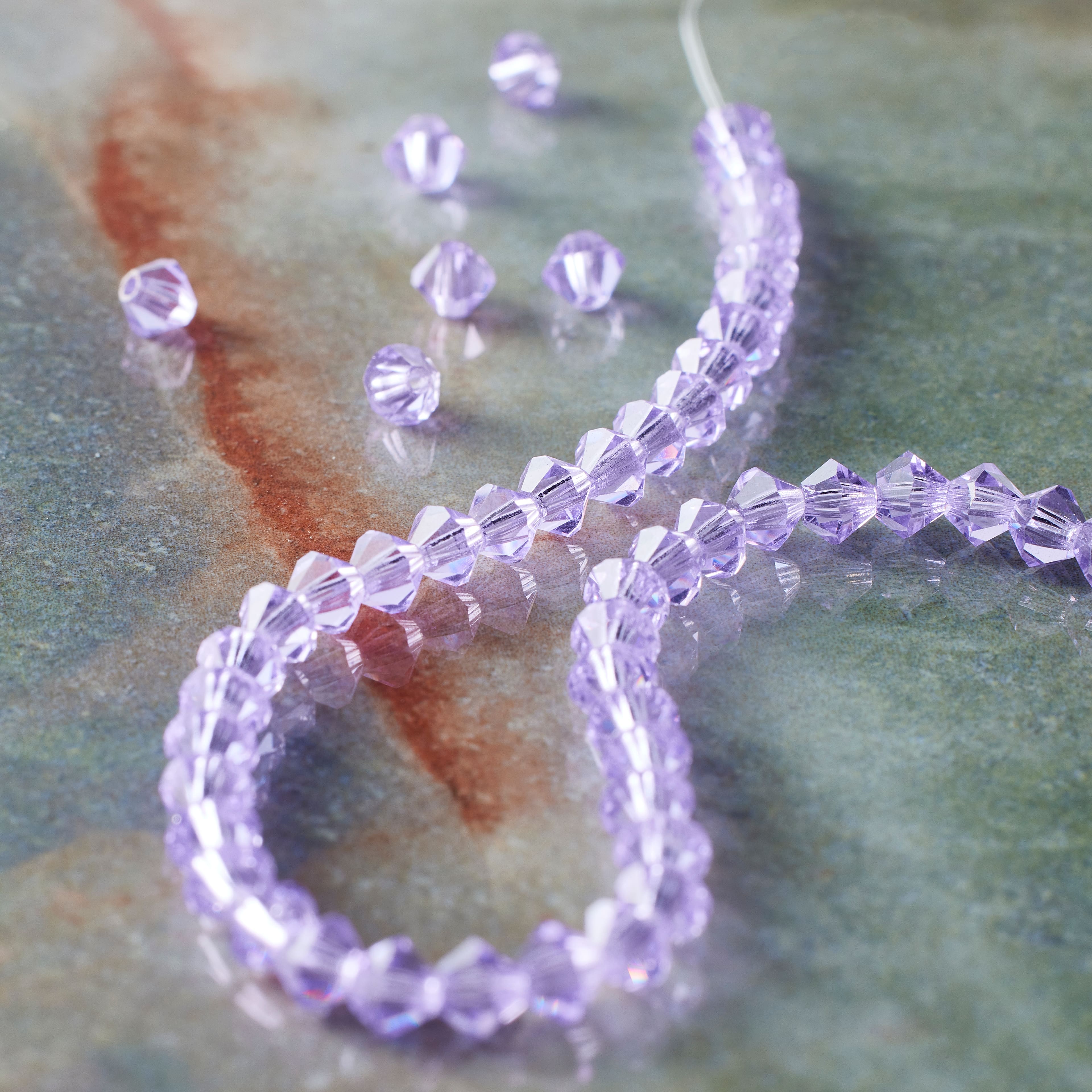 12 Pack: Preciosa® Czech Crystal Bicone Beads, 4mm by Bead Landing™