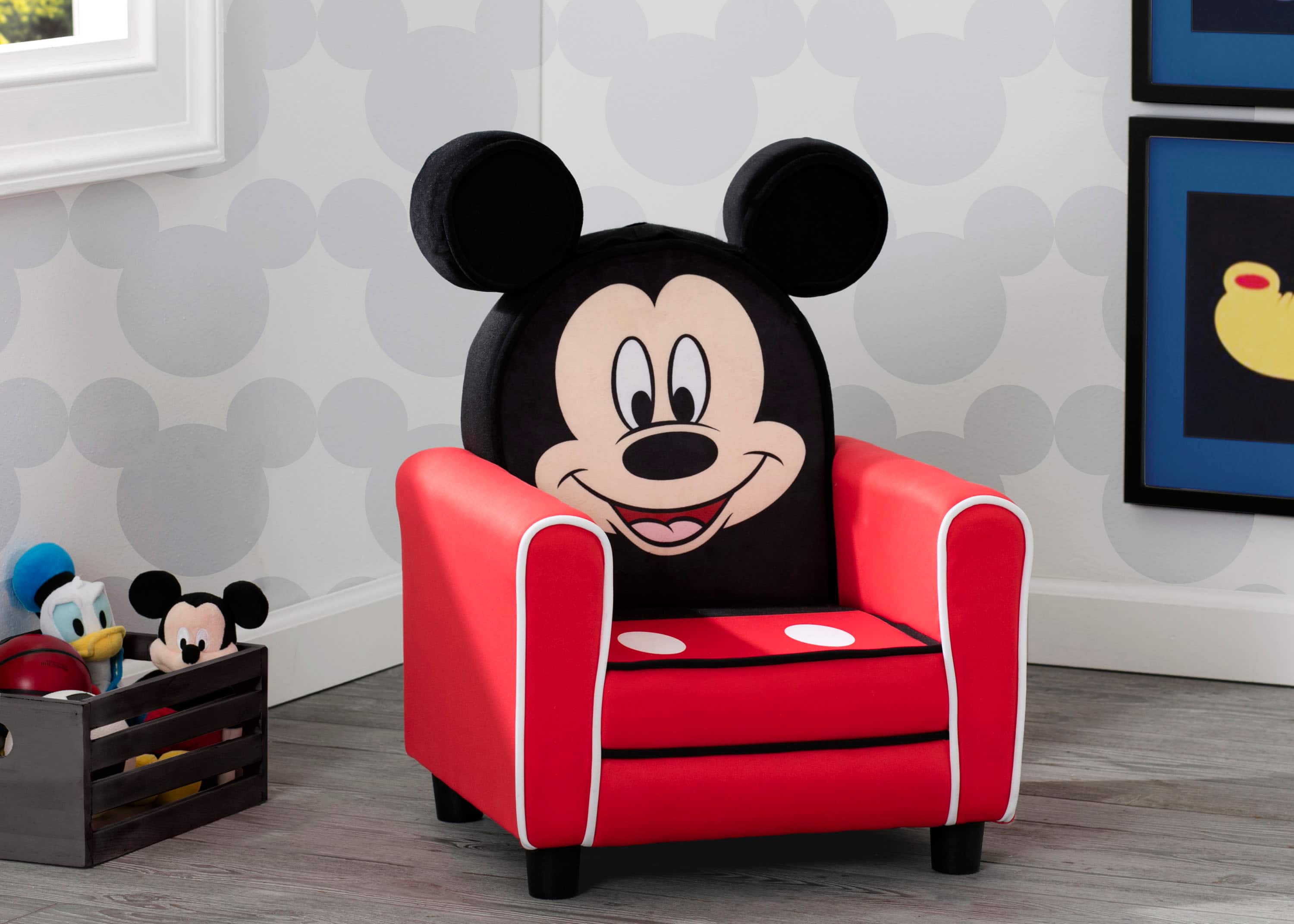 Delta Children Mickey Mouse Figural Upholstered Chair