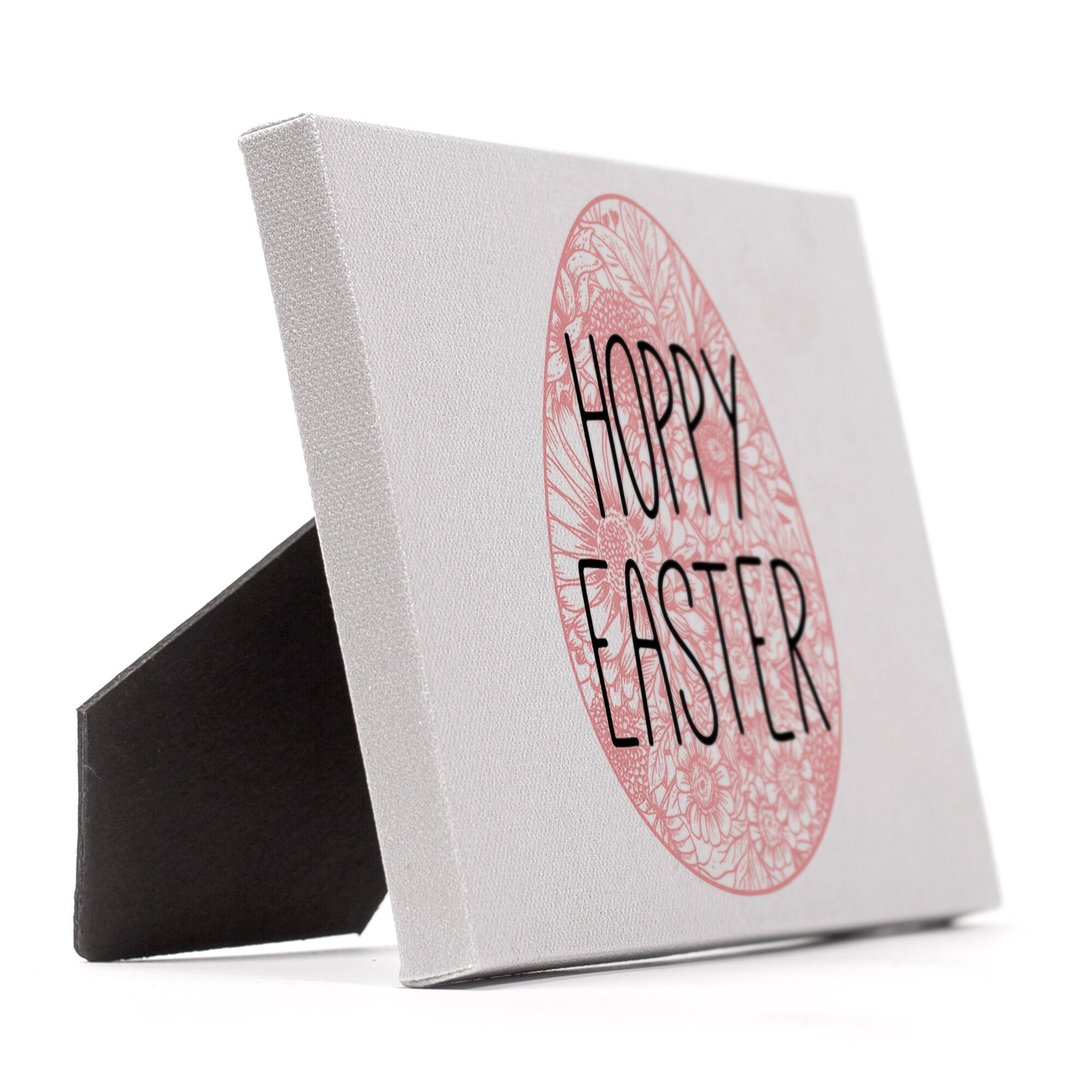 Hoppy Easter Egg Tabletop Canvas Art 