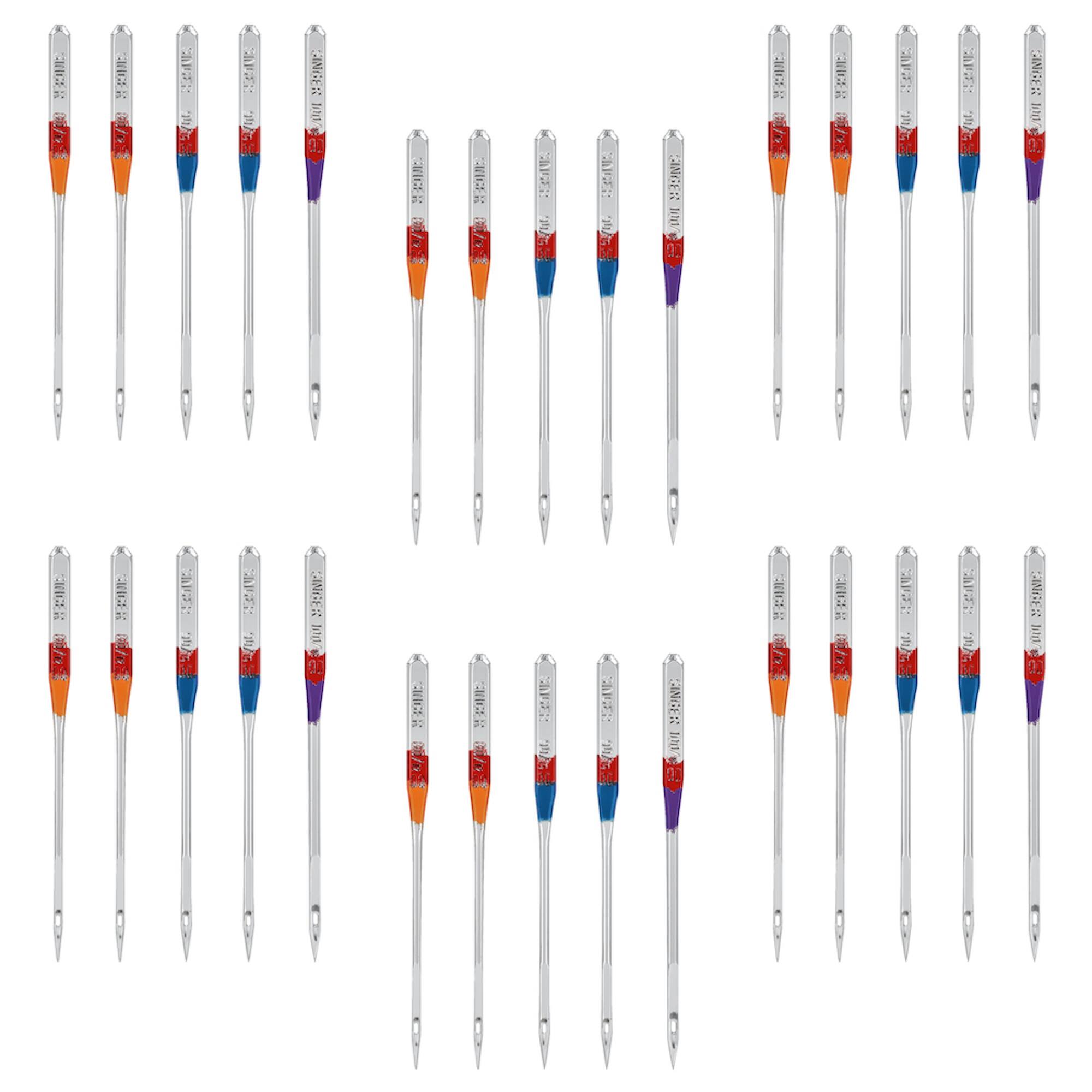 SINGER® Regular Point Sewing Machine Needles, 30ct.