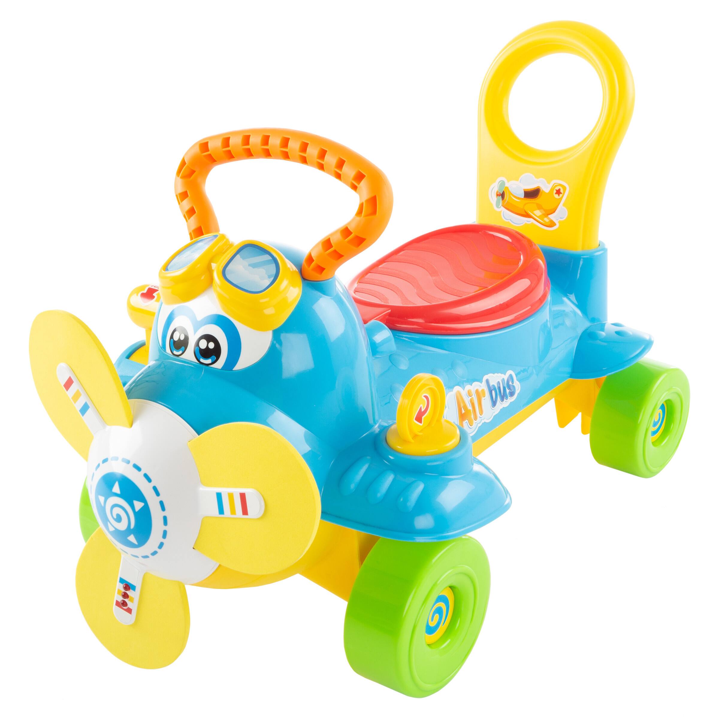 Toy Time Electronic Ride-On Toddler Airplane