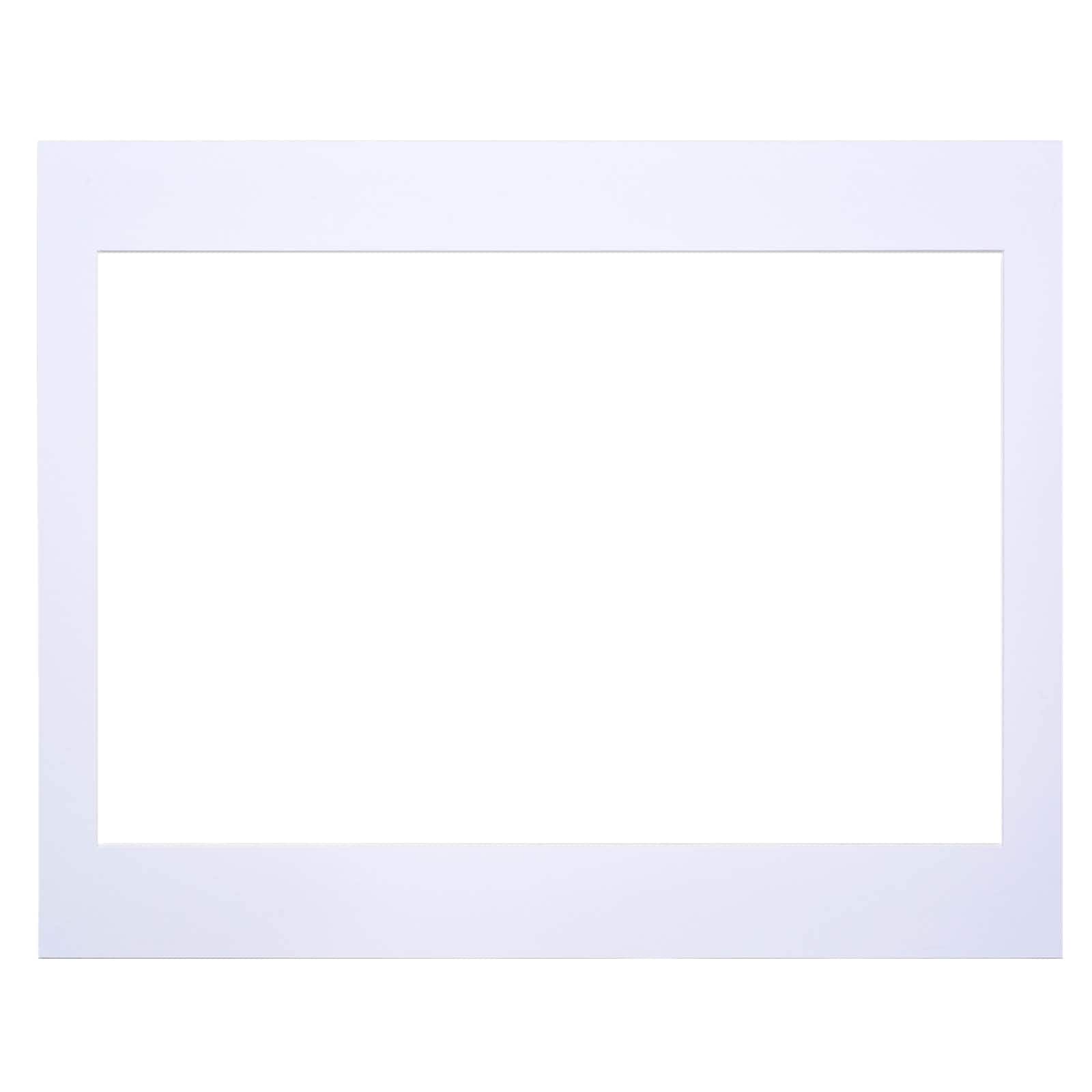 16" x 20" White Mat by Studio Décor®, 12" x 18" Opening Size