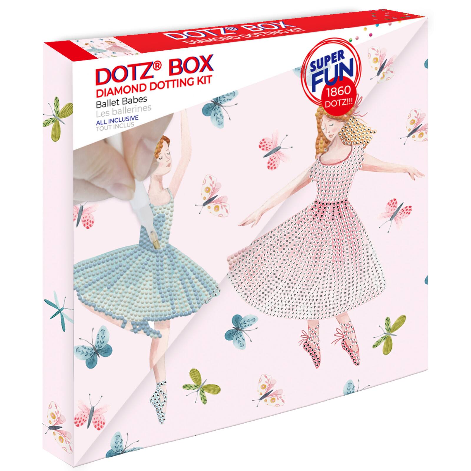 Diamond Dotz&#xAE; Ballet Babes DOTZ&#xAE; BOX Diamond Painting Kit