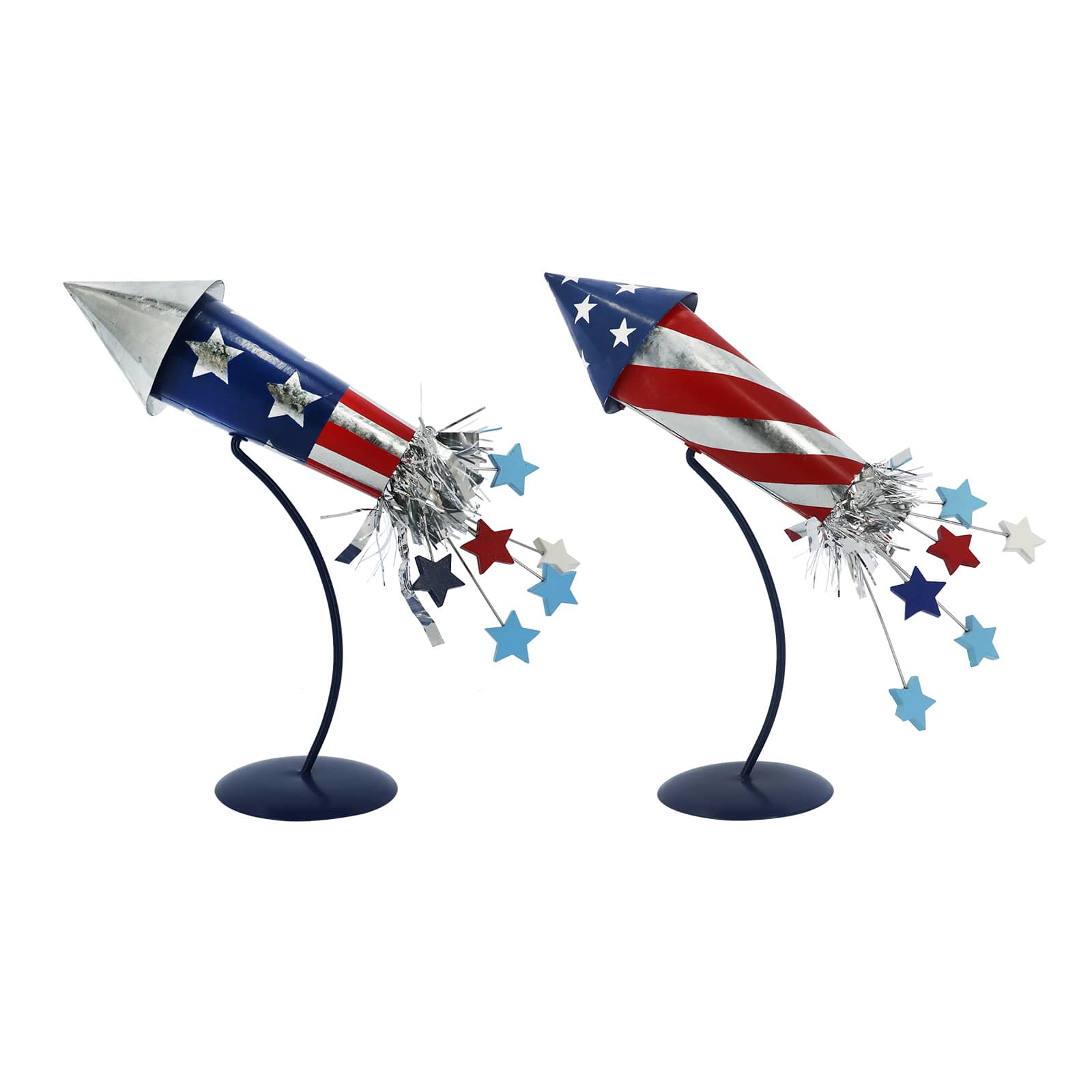 Assorted 10" Red, White & Blue Firecracker Tabletop Accent by Celebrate It™