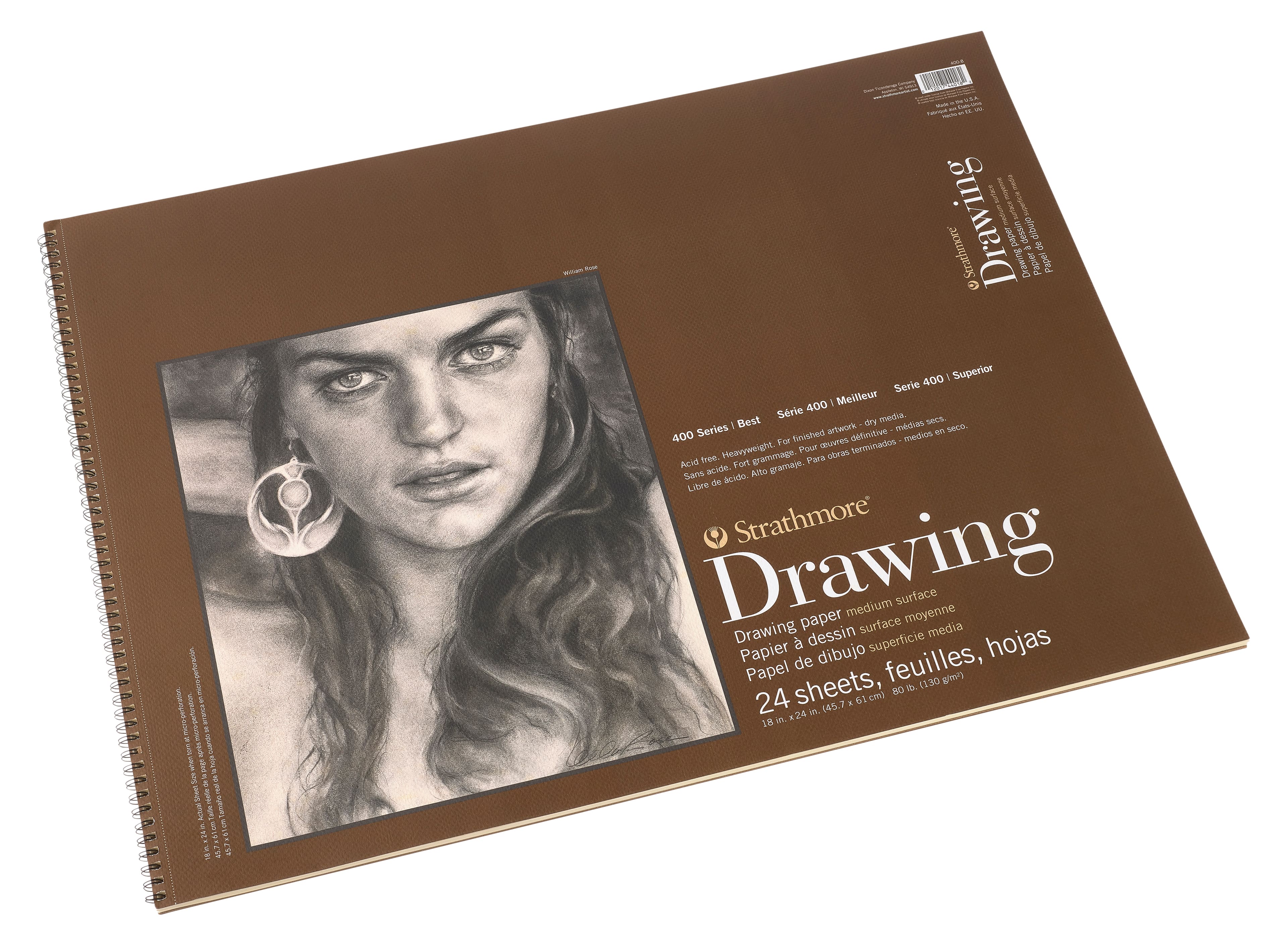 Pro Art 11-Inch by 14-inch Sketch Paper Pad, 30 Sheets