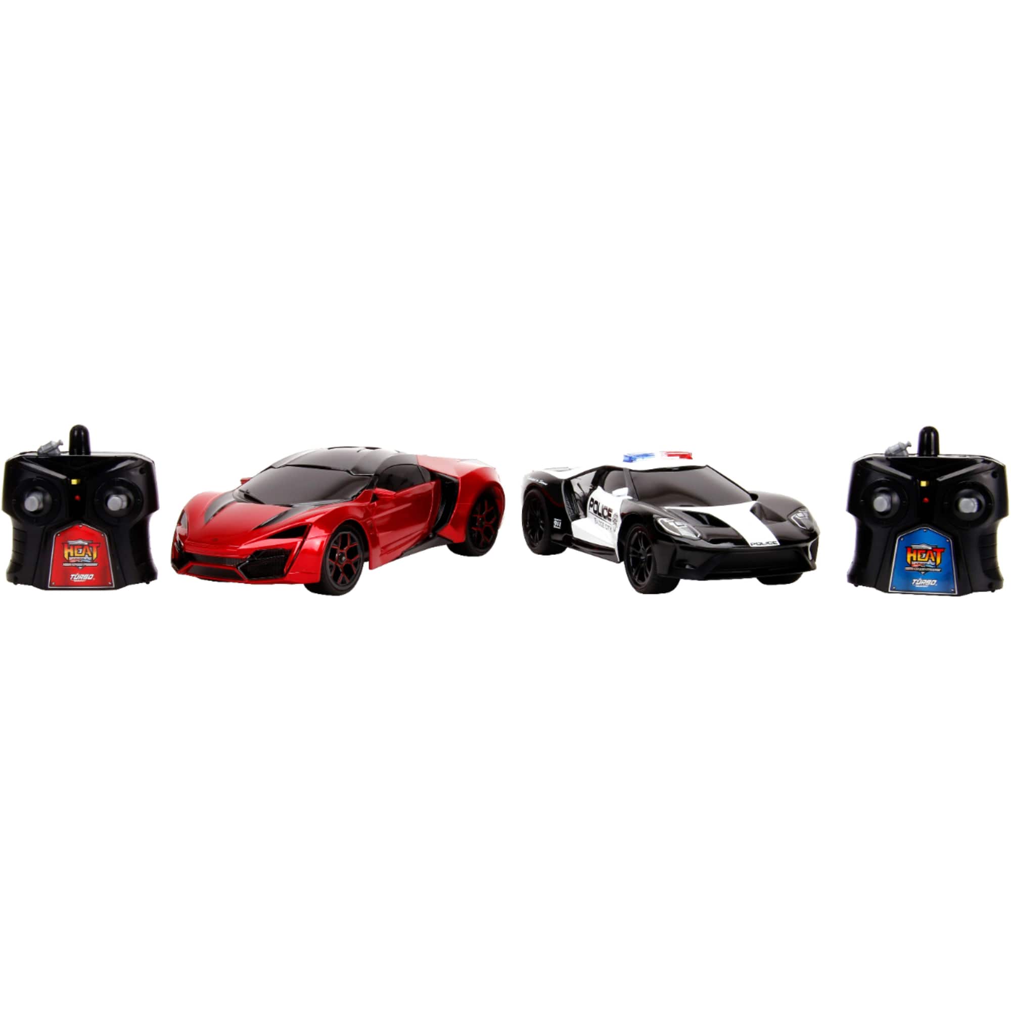 Jada Toys&#xAE; HyperChargers 1:16 Battle Machine RC Twin Pack