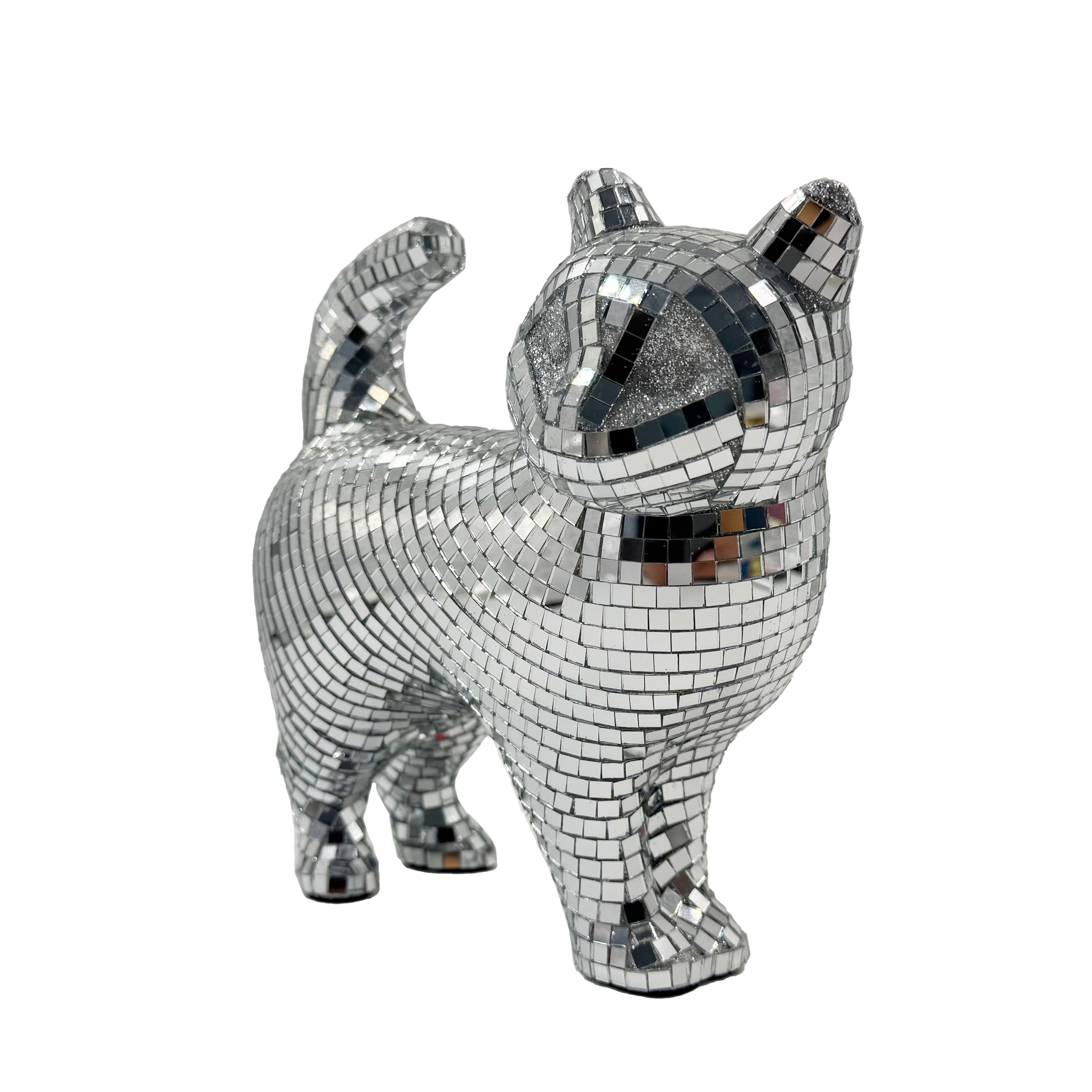 8&#x22; Disco Cat Tabletop D&#xE9;cor by Ashland&#xAE;