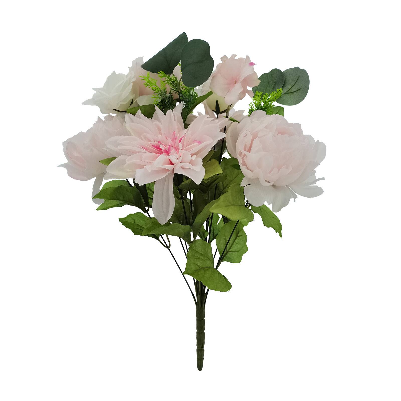 Pink & White Peony & Rose Bush by Ashland® | Michaels